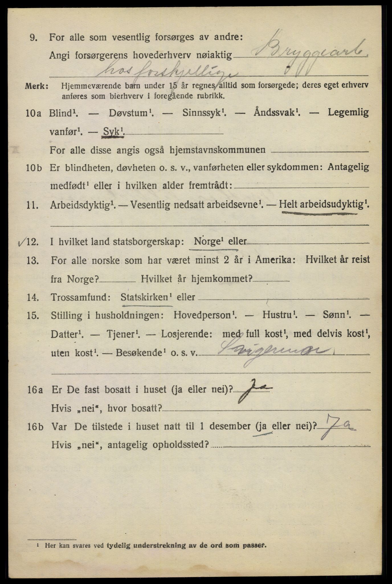 SAO, 1920 census for Kristiania, 1920, p. 357668