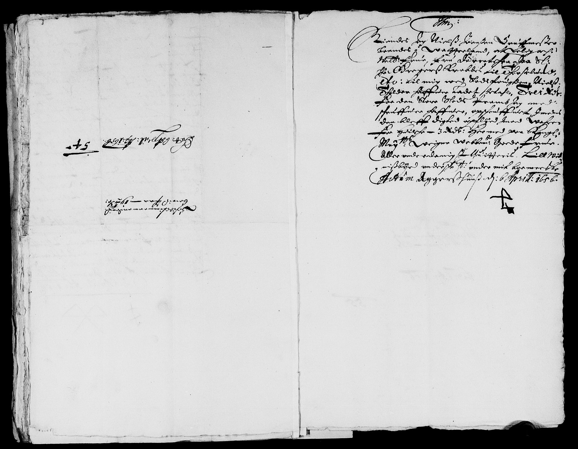Rentekammeret inntil 1814, Reviderte regnskaper, Lensregnskaper, AV/RA-EA-5023/R/Rb/Rba/L0232: Akershus len, 1652-1656