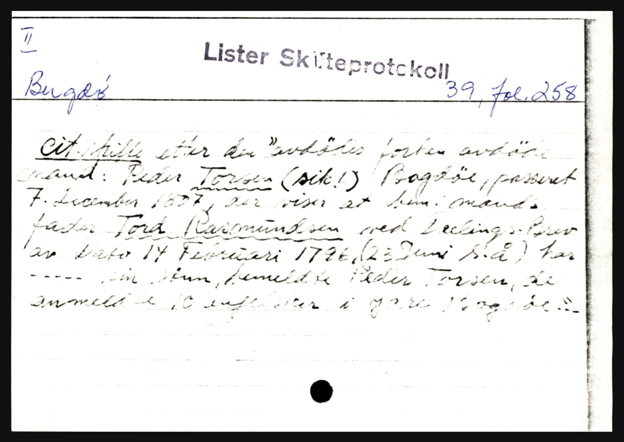 Lister sorenskriveri, AV/SAK-1221-0003/H, p. 4041