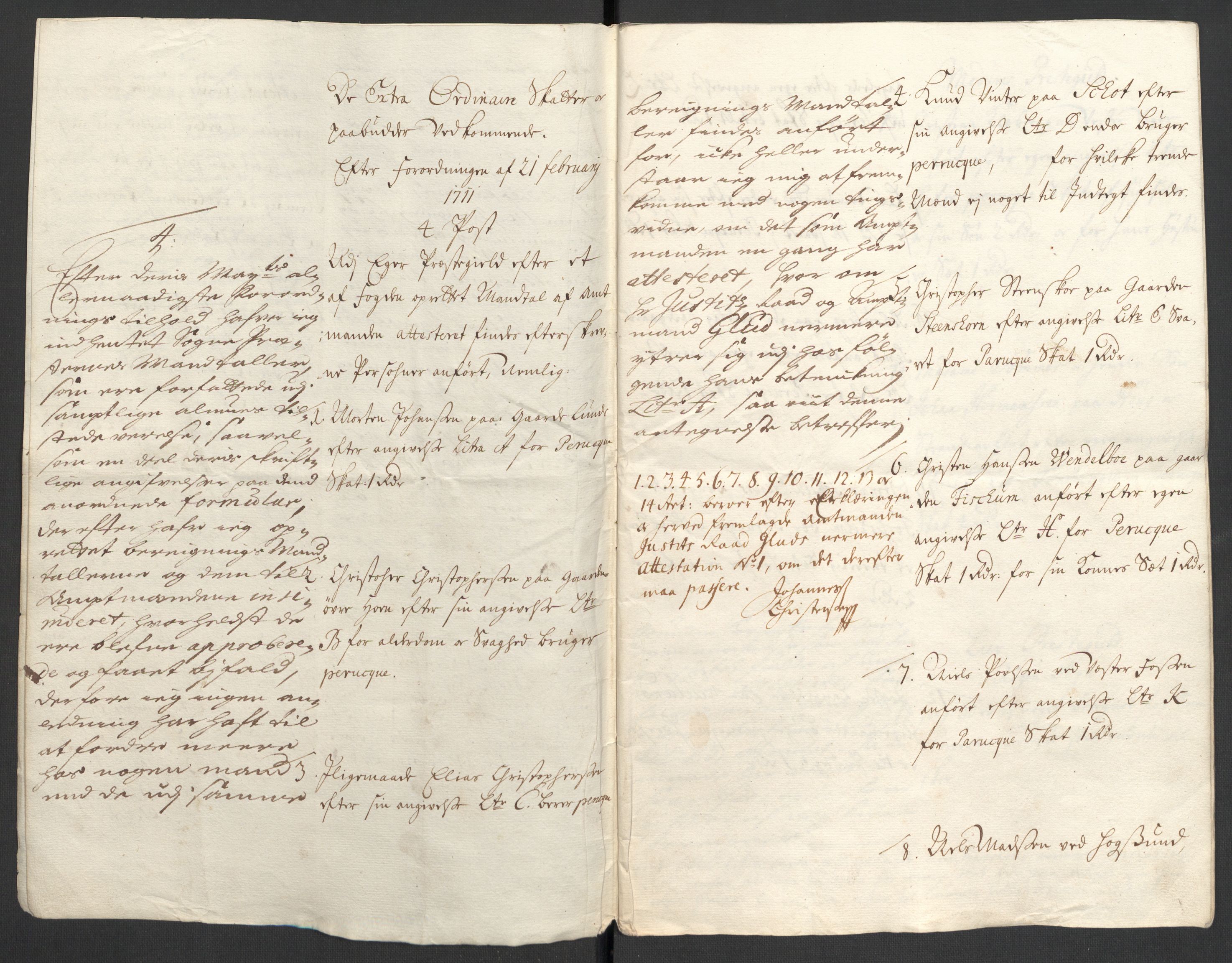 Rentekammeret inntil 1814, Reviderte regnskaper, Fogderegnskap, RA/EA-4092/R31/L1705: Fogderegnskap Hurum, Røyken, Eiker, Lier og Buskerud, 1711, p. 370