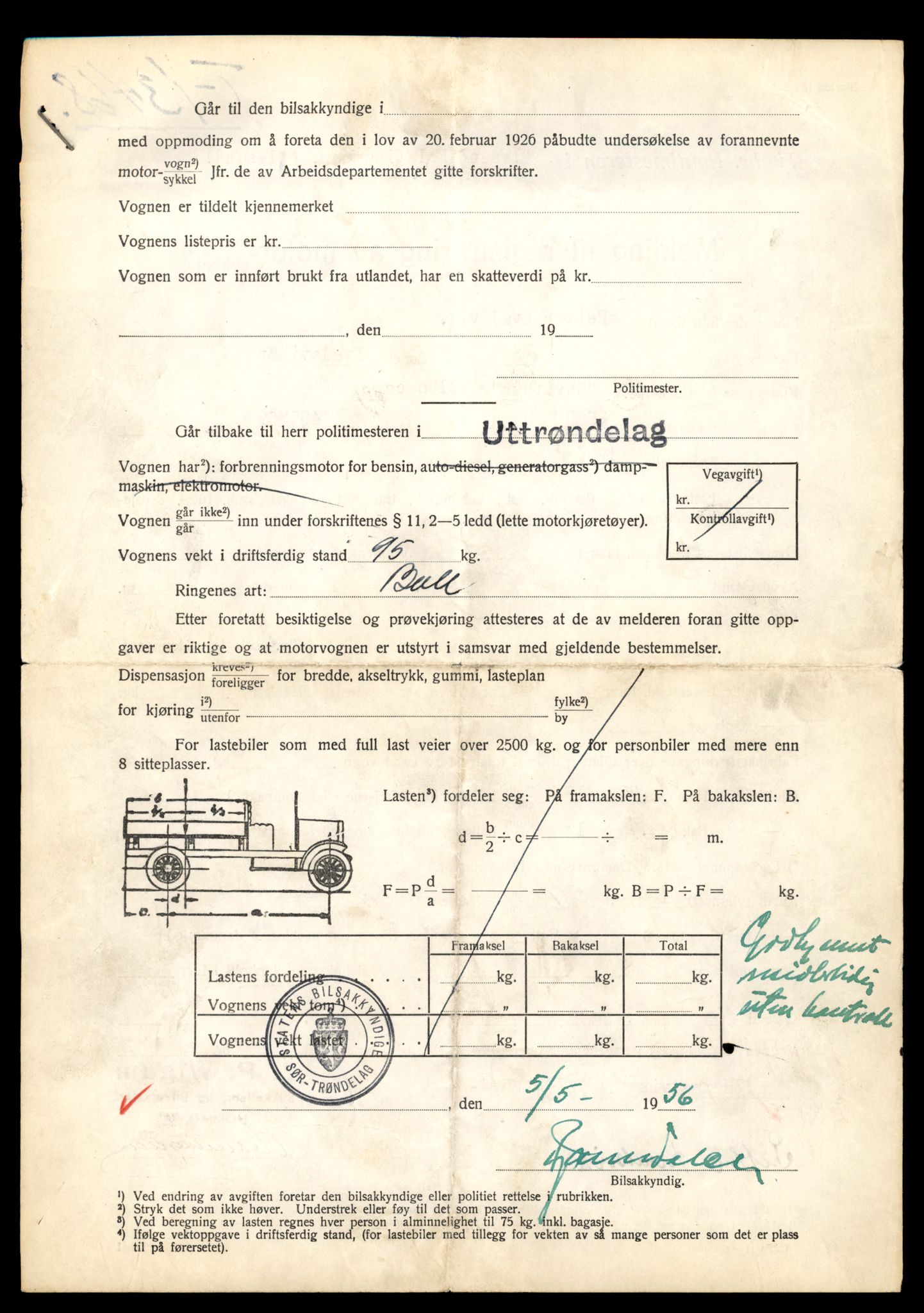 Møre og Romsdal vegkontor - Ålesund trafikkstasjon, AV/SAT-A-4099/F/Fe/L0039: Registreringskort for kjøretøy T 13361 - T 13530, 1927-1998, p. 1872
