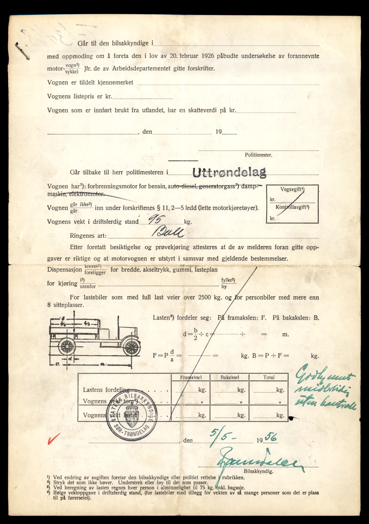 Møre og Romsdal vegkontor - Ålesund trafikkstasjon, SAT/A-4099/F/Fe/L0039: Registreringskort for kjøretøy T 13361 - T 13530, 1927-1998, p. 1872