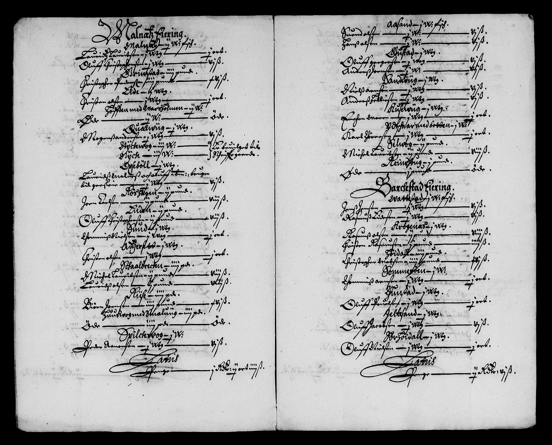 Rentekammeret inntil 1814, Reviderte regnskaper, Lensregnskaper, AV/RA-EA-5023/R/Rb/Rbz/L0041: Nordlandenes len, 1664-1667