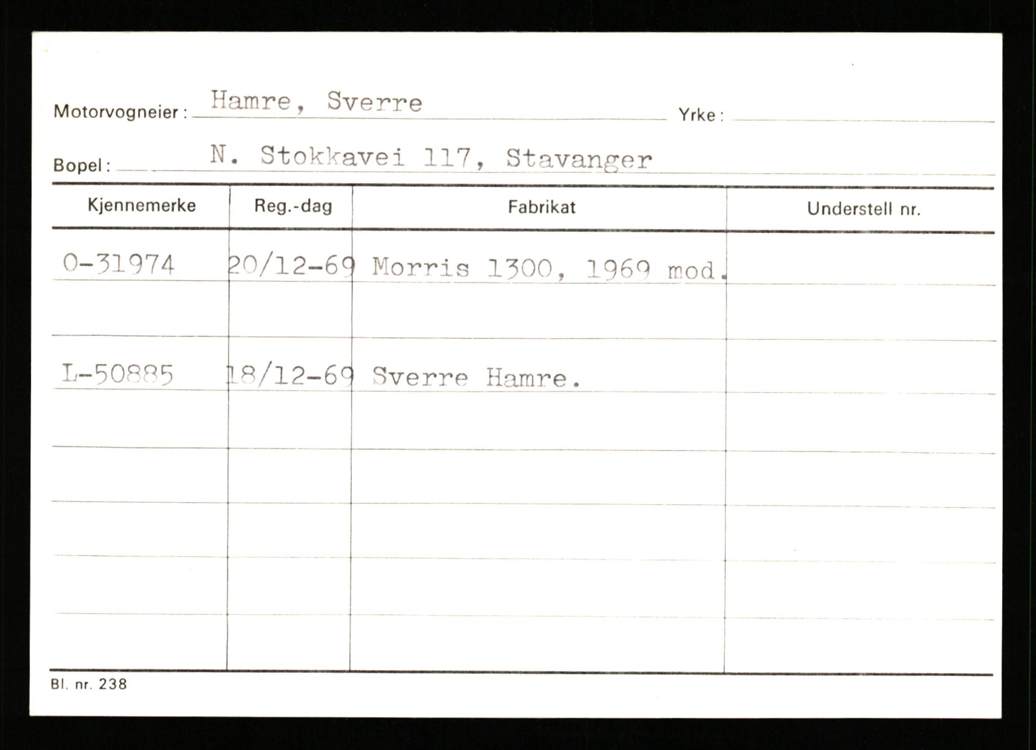 Stavanger trafikkstasjon, AV/SAST-A-101942/0/G/L0005: Registreringsnummer: 23000 - 34245, 1930-1971, p. 2754