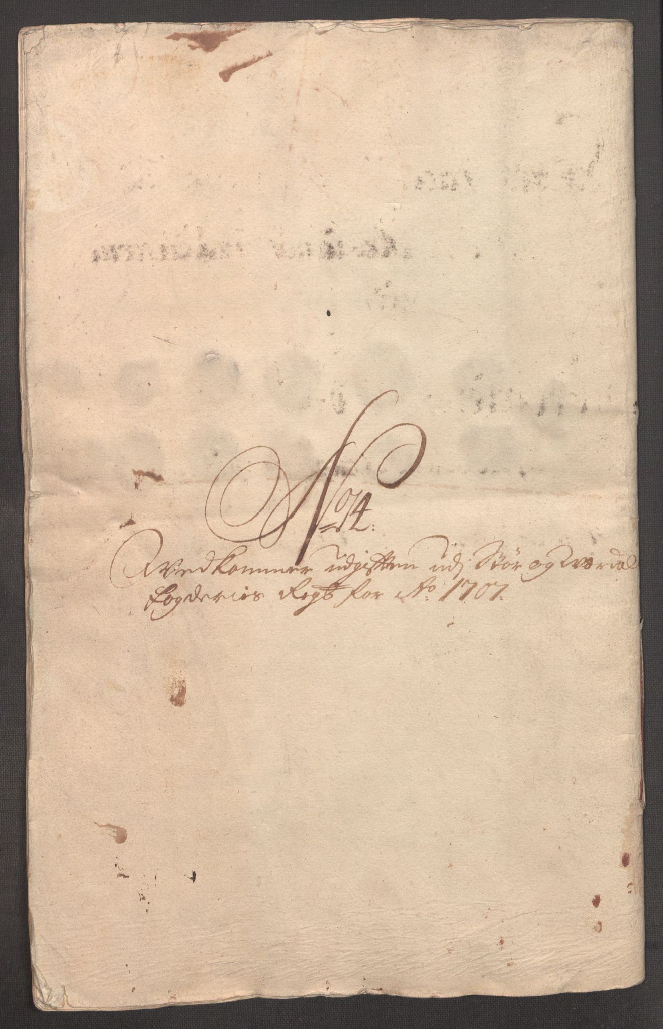 Rentekammeret inntil 1814, Reviderte regnskaper, Fogderegnskap, AV/RA-EA-4092/R62/L4197: Fogderegnskap Stjørdal og Verdal, 1707, p. 302