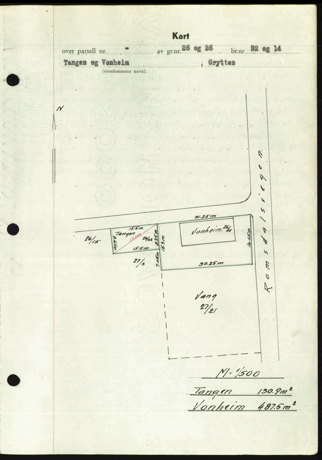 Romsdal sorenskriveri, AV/SAT-A-4149/1/2/2C: Mortgage book no. A23, 1947-1947, Diary no: : 1908/1947