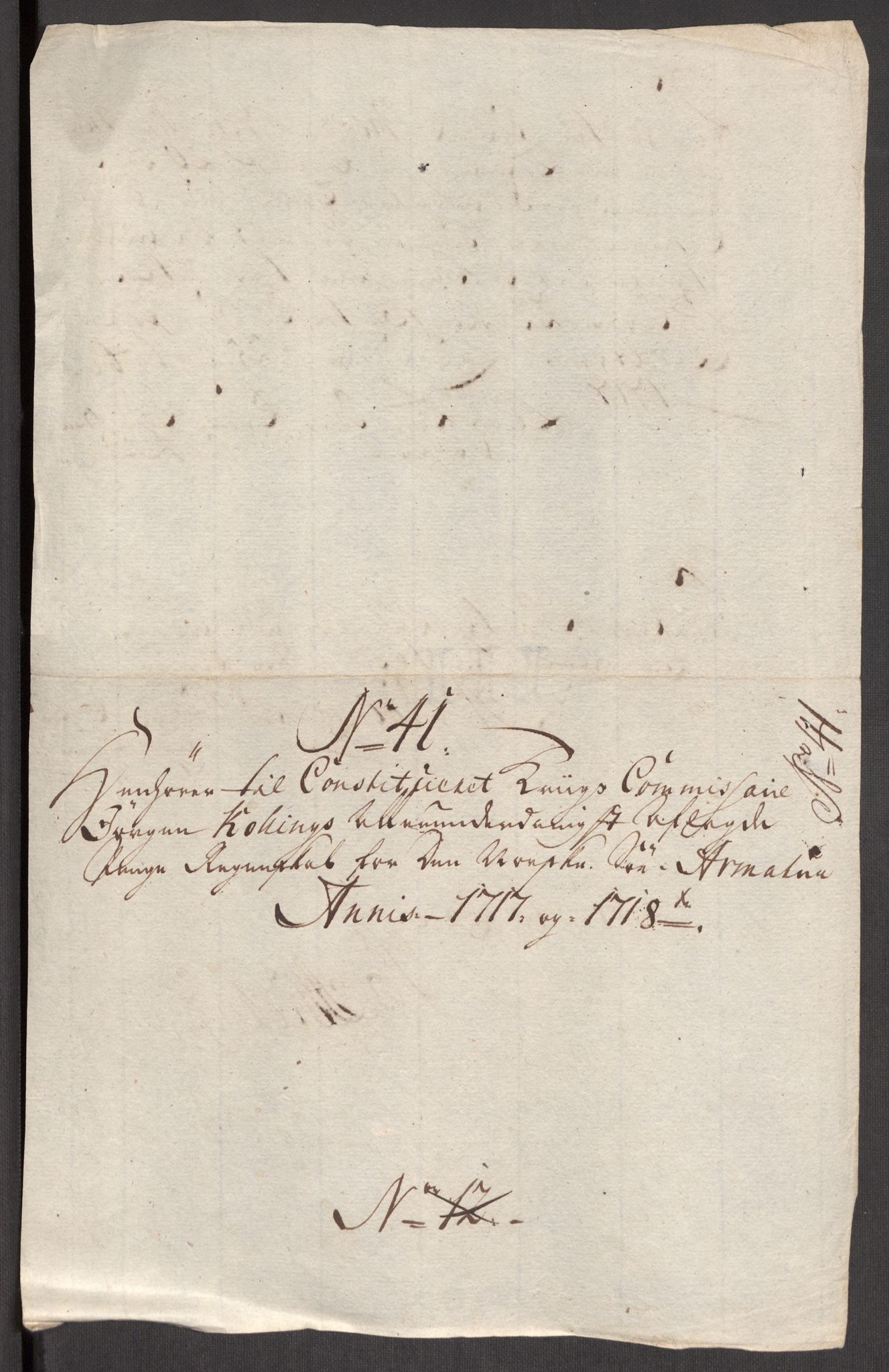 Kommanderende general (KG I) med Det norske krigsdirektorium, AV/RA-EA-5419/E/Eb/L0001: Ruller over noen kompanier som tjenestegjorde på flåten, 1712-1721, p. 539