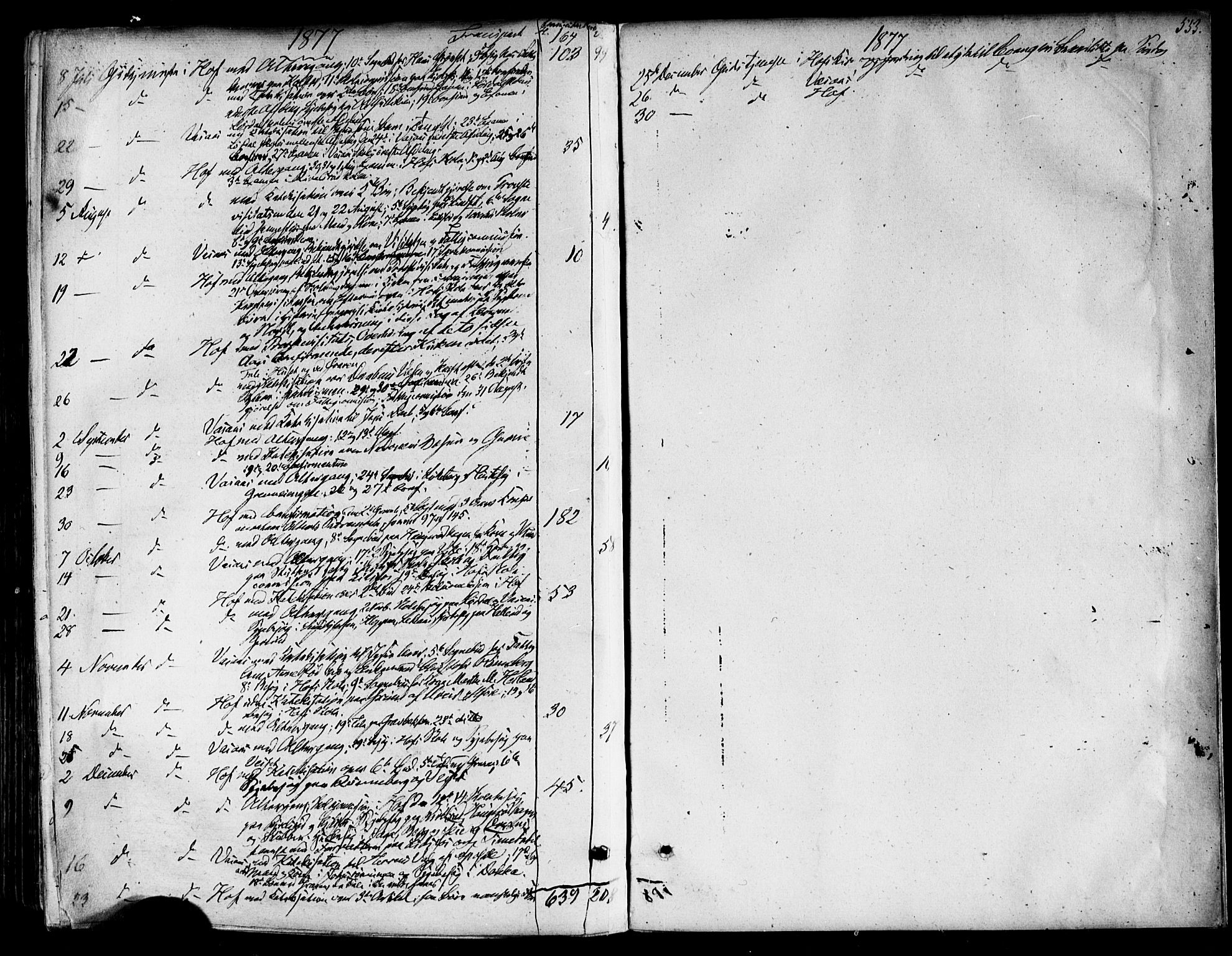 Hof kirkebøker, AV/SAKO-A-64/F/Fa/L0006: Parish register (official) no. I 6, 1851-1877, p. 553