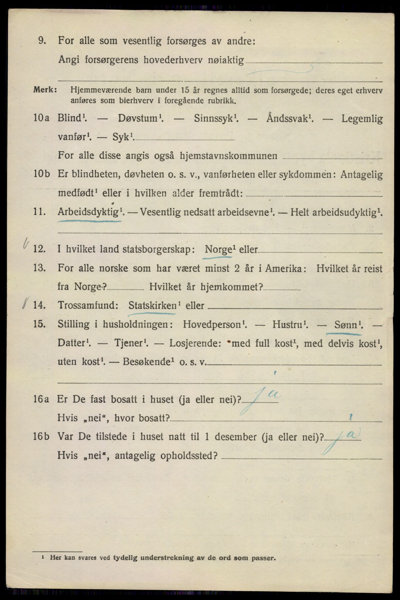 SAO, 1920 census for Kristiania, 1920, p. 286846