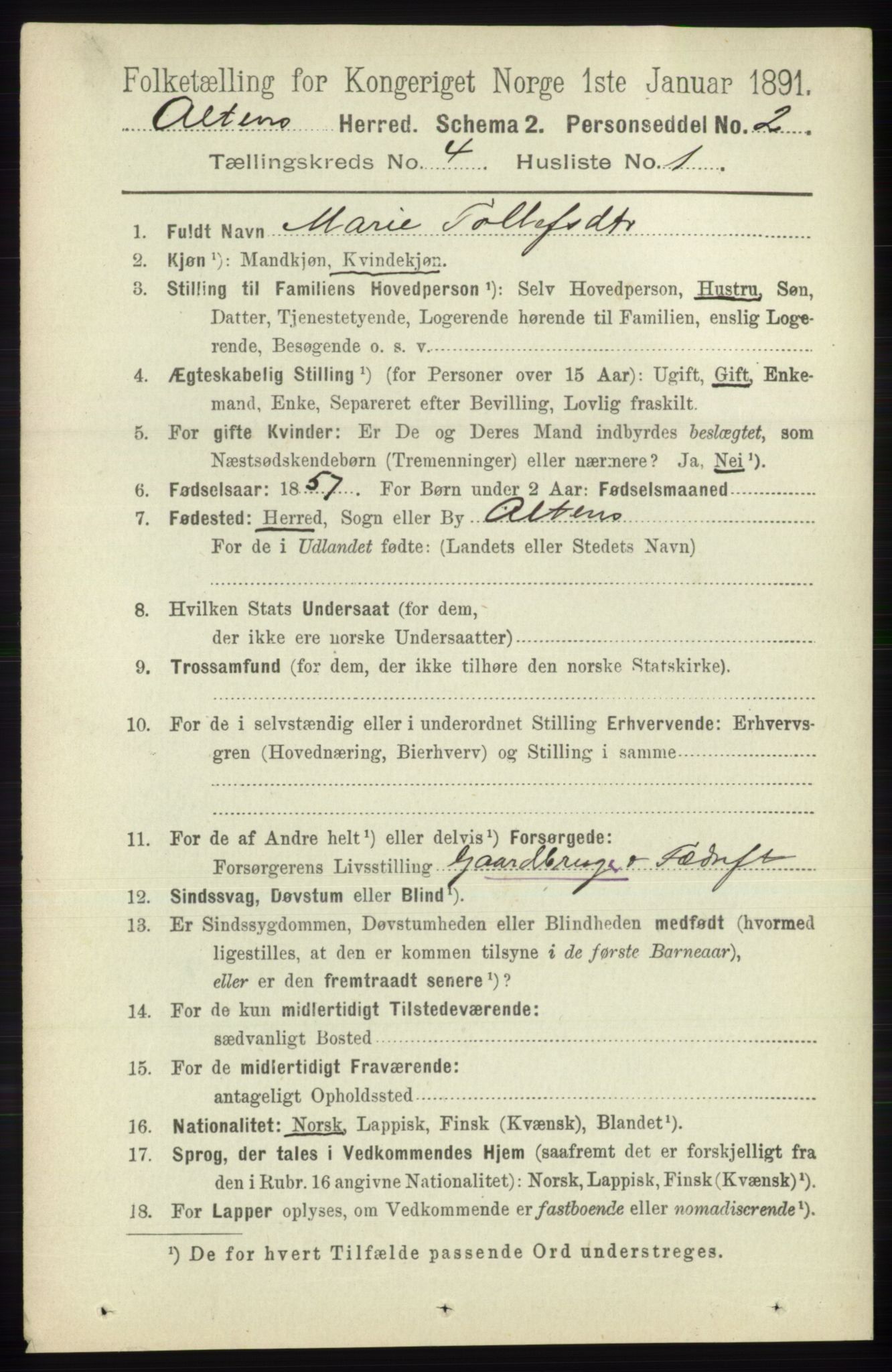 RA, 1891 census for 2012 Alta, 1891, p. 1362