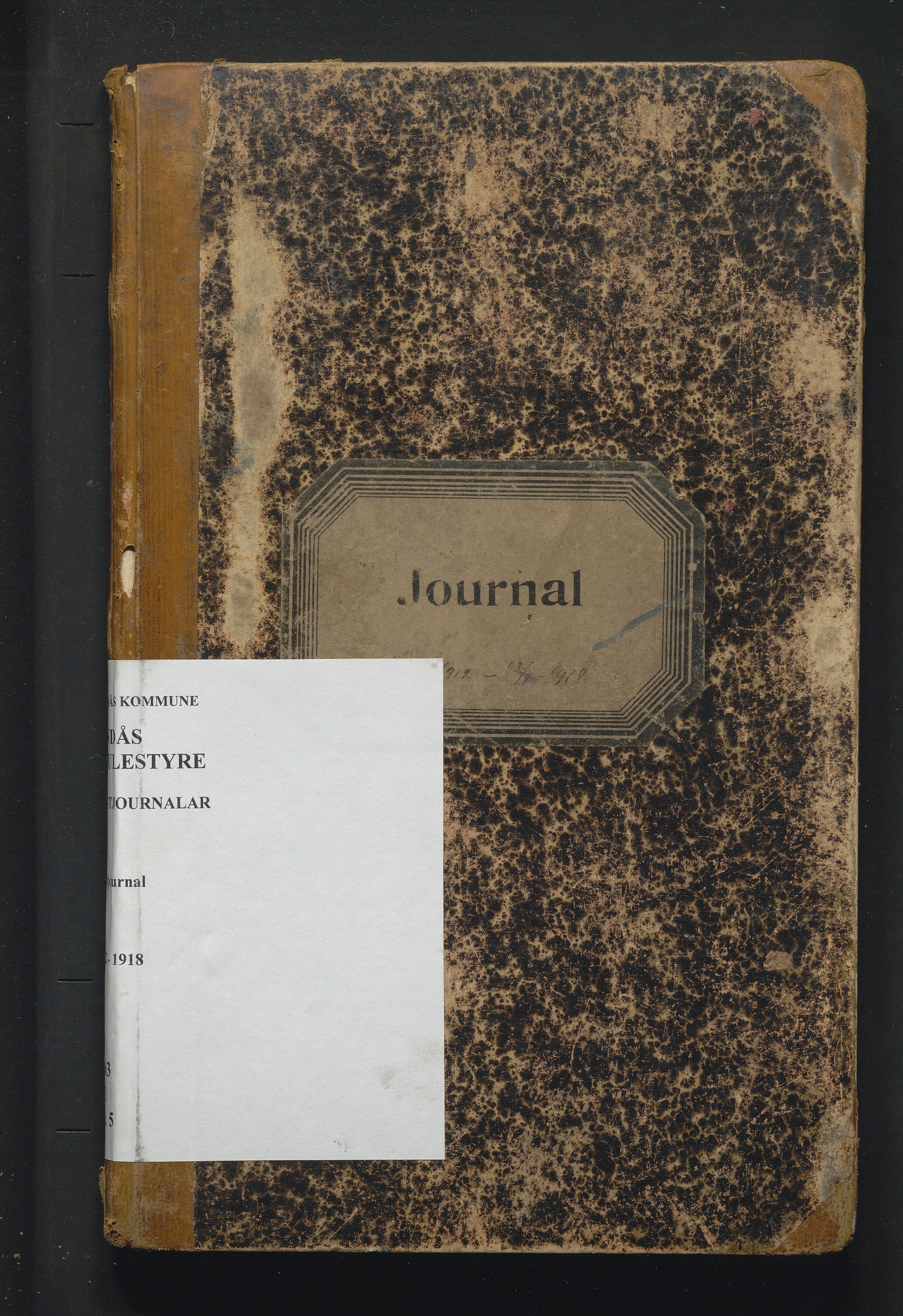 Lindås kommune. Skulestyret, IKAH/1263-211/C/Ca/L0005: Postjournal for Lindås skulestyre, 1912-1918