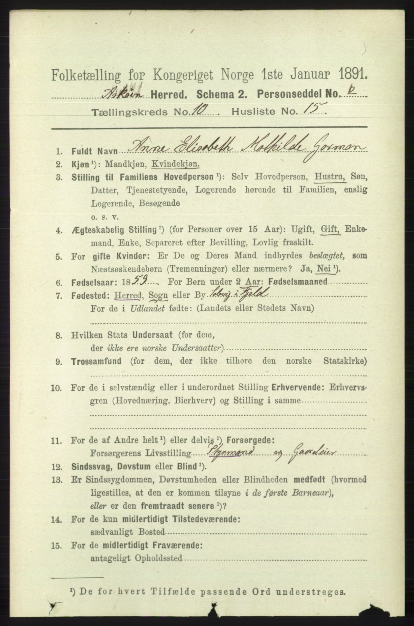 RA, 1891 census for 1247 Askøy, 1891, p. 6480