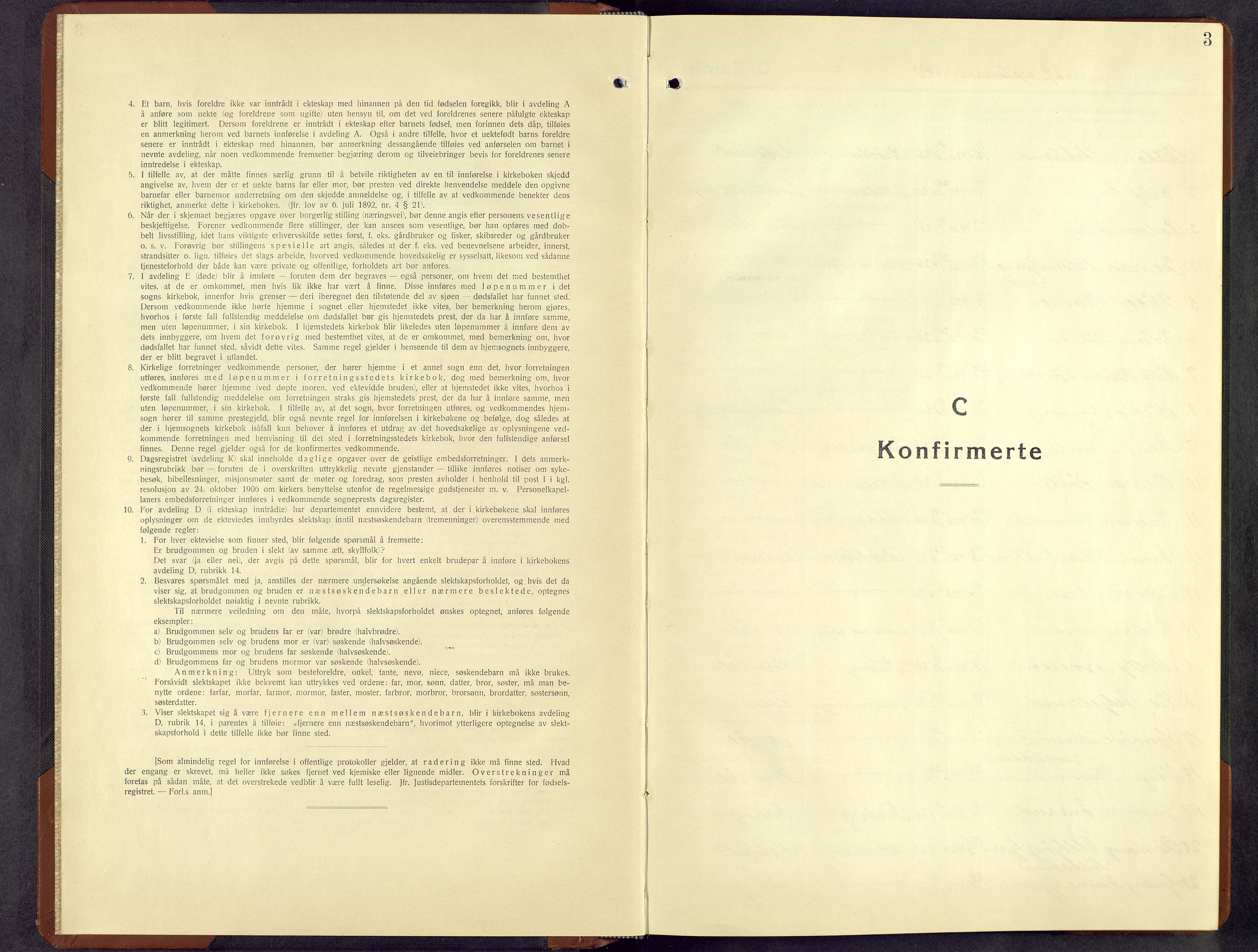 Fåberg prestekontor, AV/SAH-PREST-086/H/Ha/Hab/L0018: Parish register (copy) no. 18, 1940-1967, p. 3