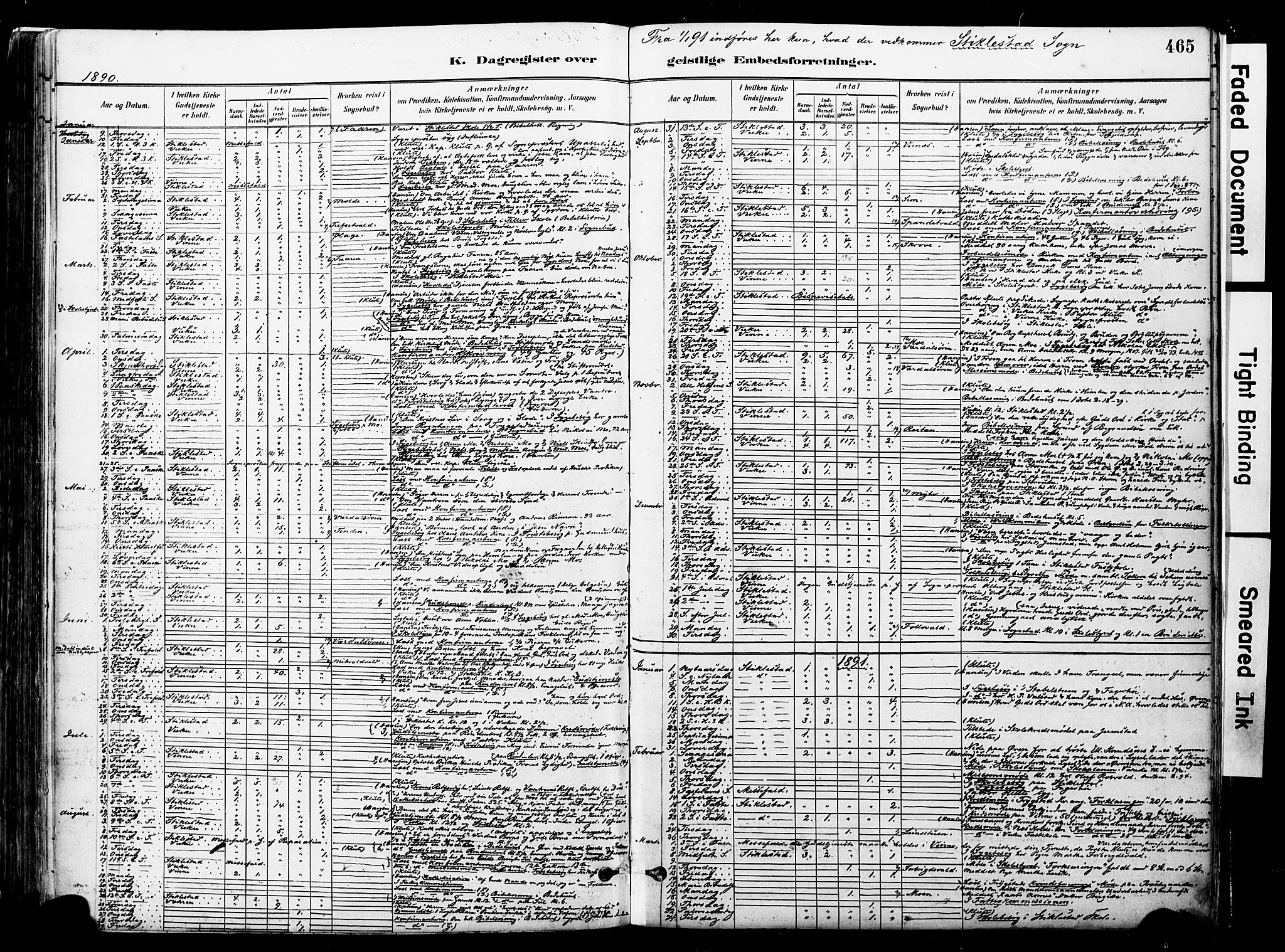 Ministerialprotokoller, klokkerbøker og fødselsregistre - Nord-Trøndelag, SAT/A-1458/723/L0244: Parish register (official) no. 723A13, 1881-1899, p. 465