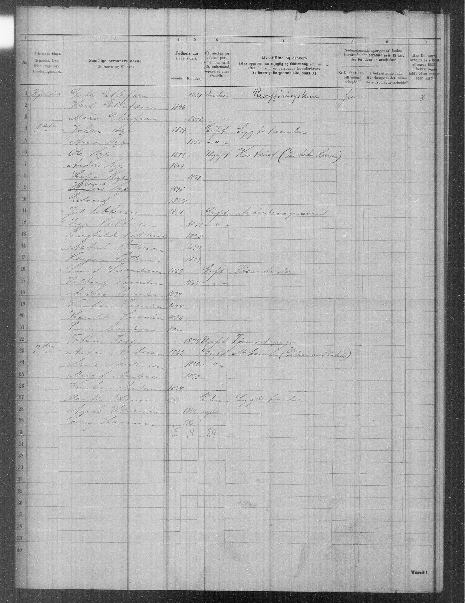 OBA, Municipal Census 1902 for Kristiania, 1902, p. 11035