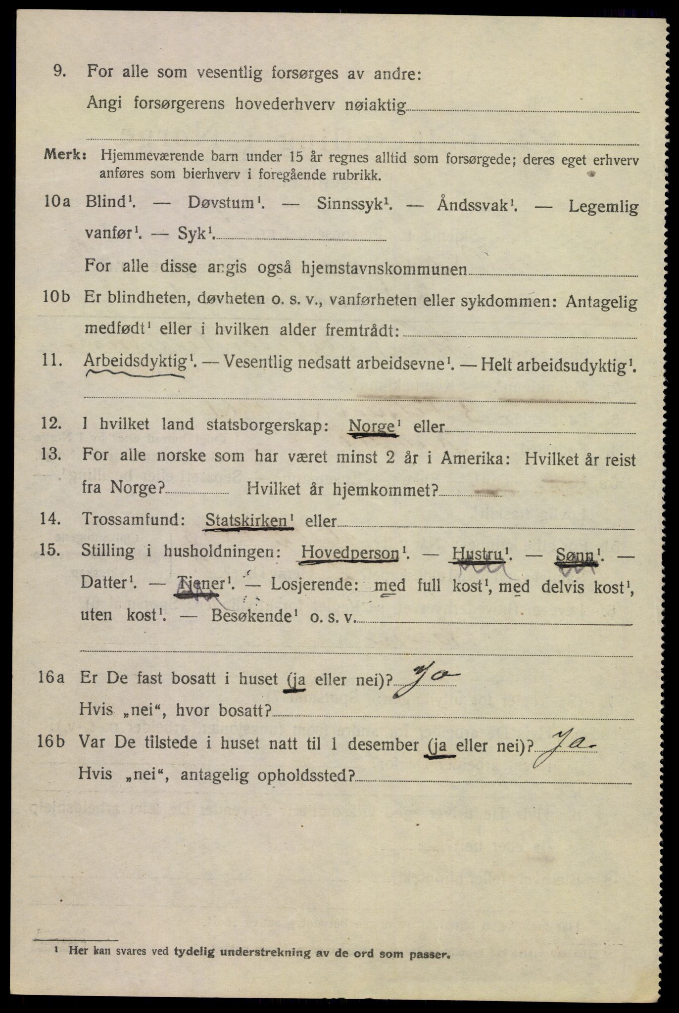 SAKO, 1920 census for Kragerø, 1920, p. 5628