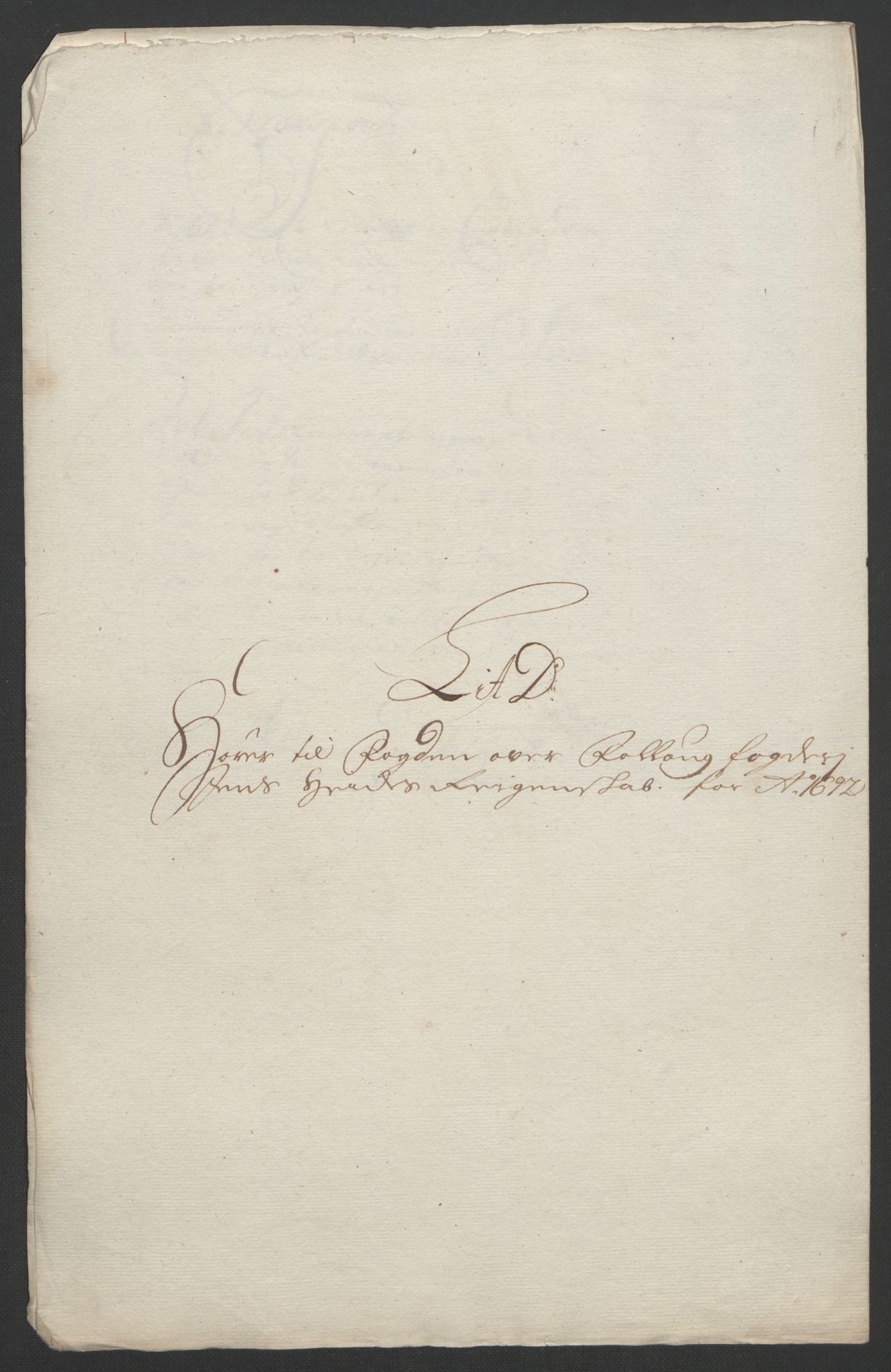 Rentekammeret inntil 1814, Reviderte regnskaper, Fogderegnskap, RA/EA-4092/R09/L0437: Fogderegnskap Follo, 1692-1693, p. 31