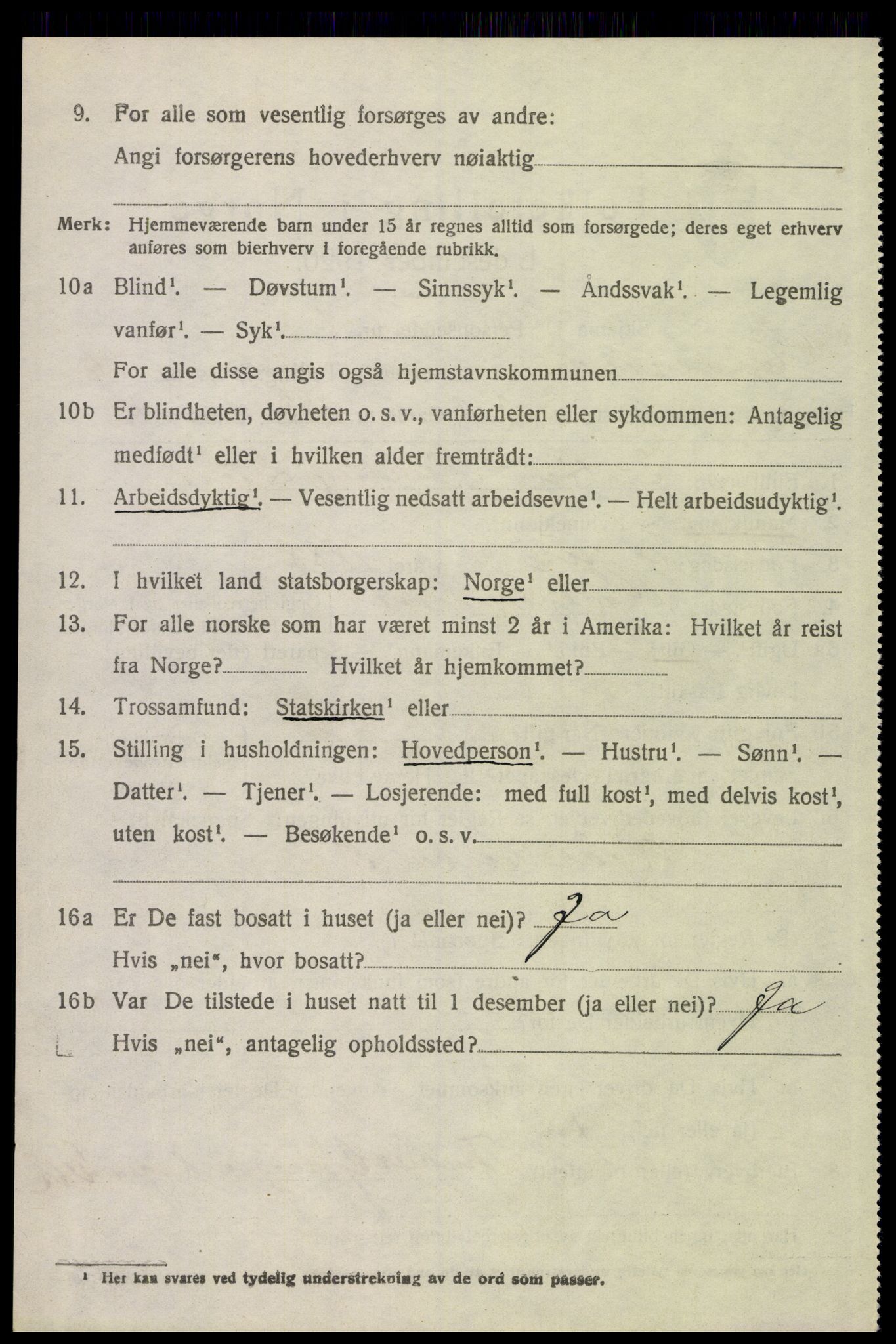 SAH, 1920 census for Elverum, 1920, p. 26841