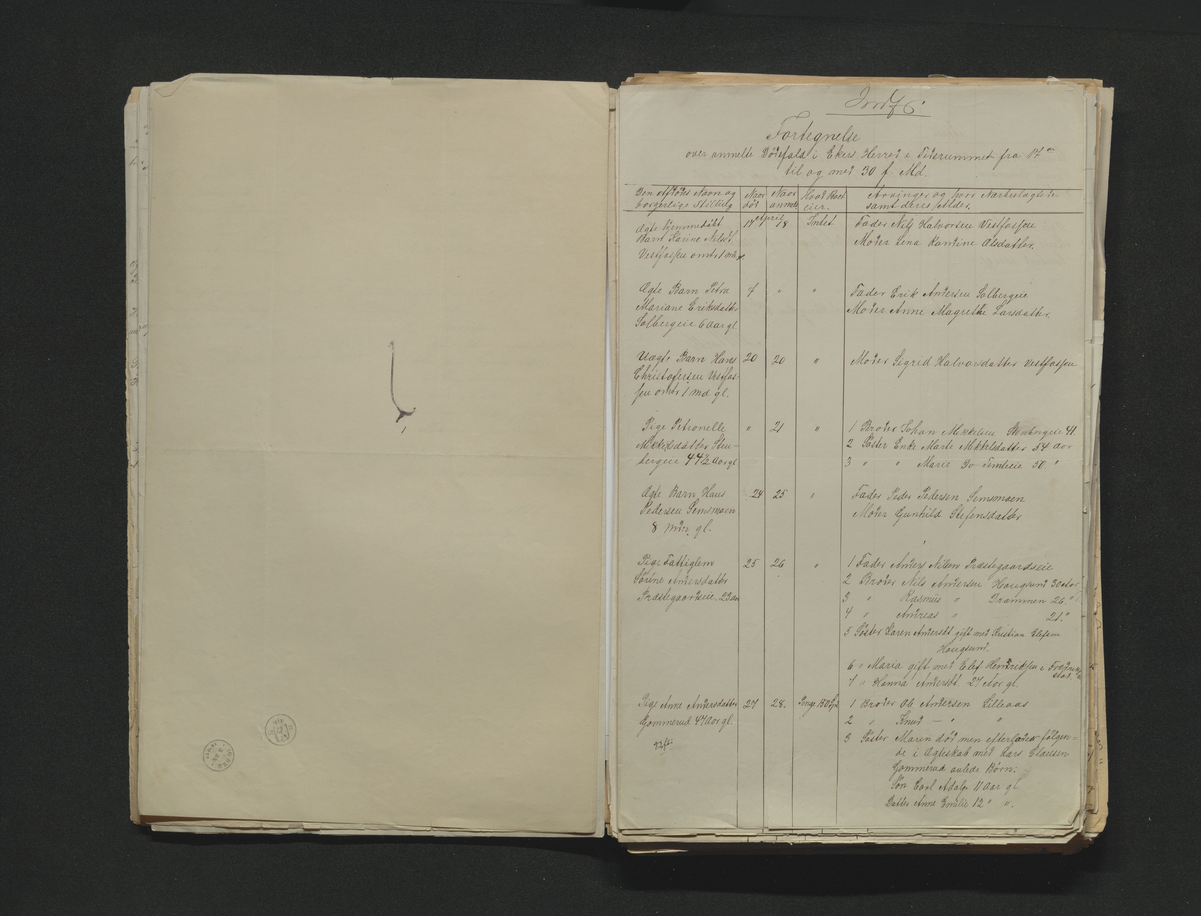 Eiker, Modum og Sigdal sorenskriveri, AV/SAKO-A-123/H/Ha/Hab/L0014: Dødsfallsmeldinger, 1874-1877, p. 372