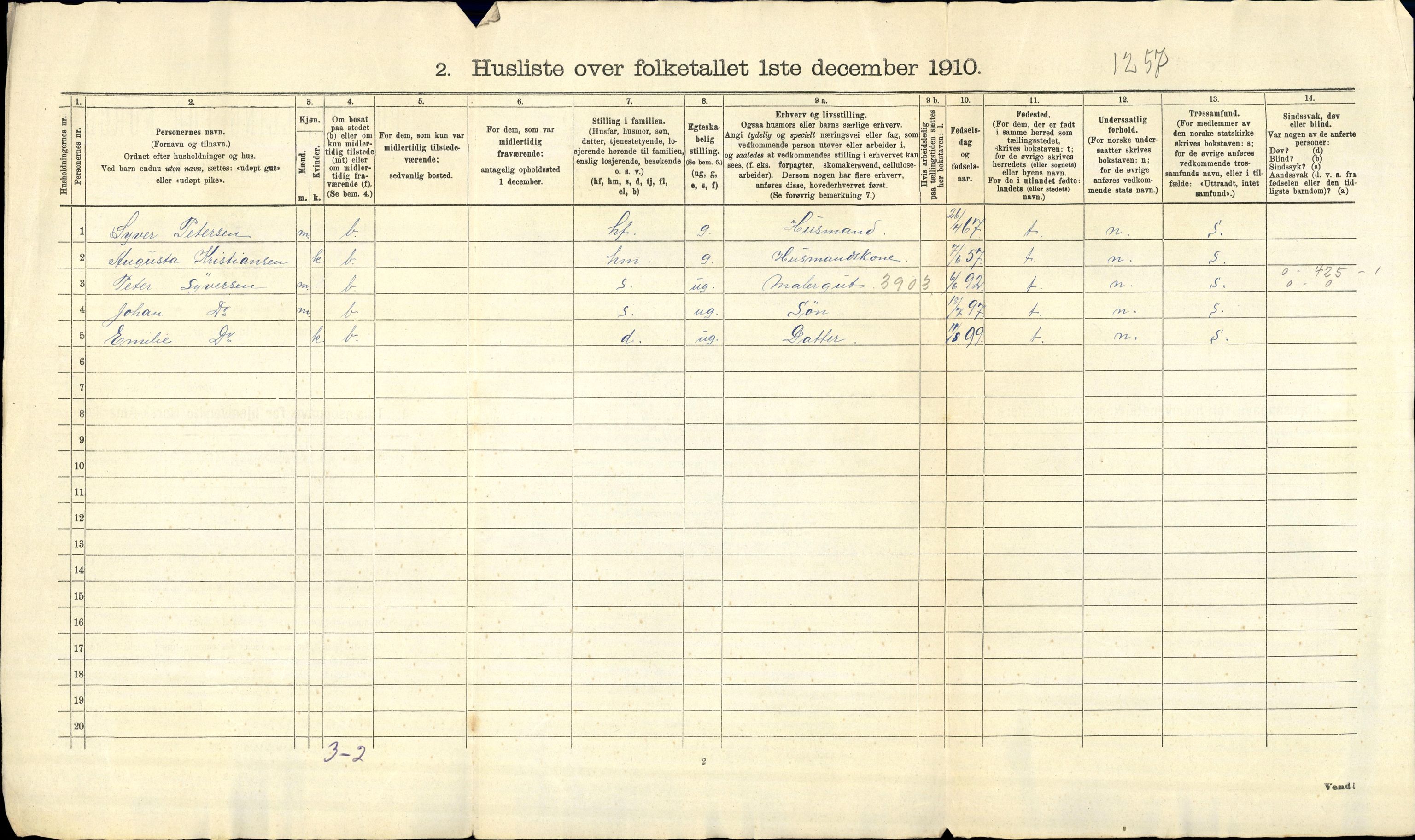 RA, 1910 census for Trøgstad, 1910, p. 34