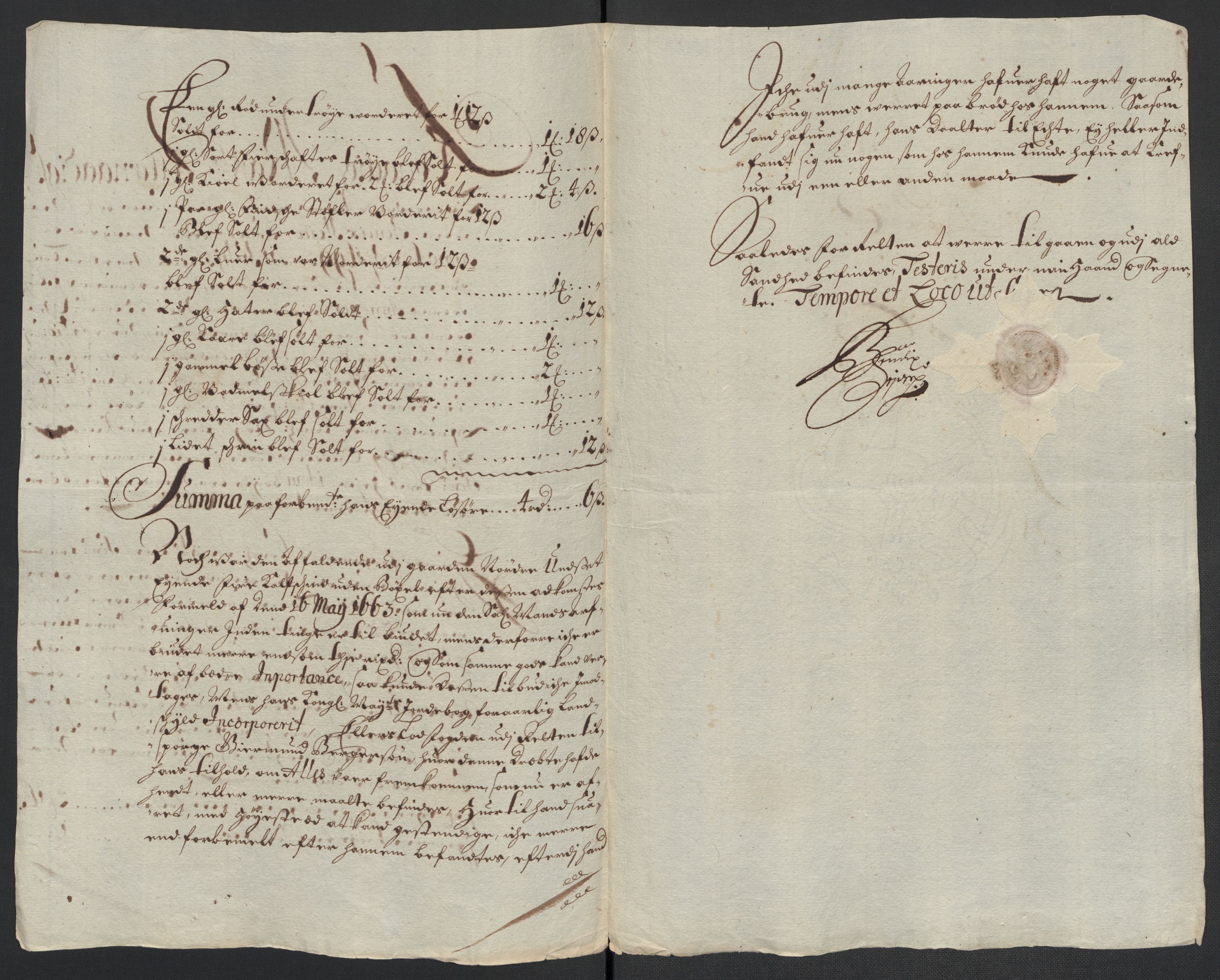 Rentekammeret inntil 1814, Reviderte regnskaper, Fogderegnskap, AV/RA-EA-4092/R13/L0837: Fogderegnskap Solør, Odal og Østerdal, 1699, p. 33