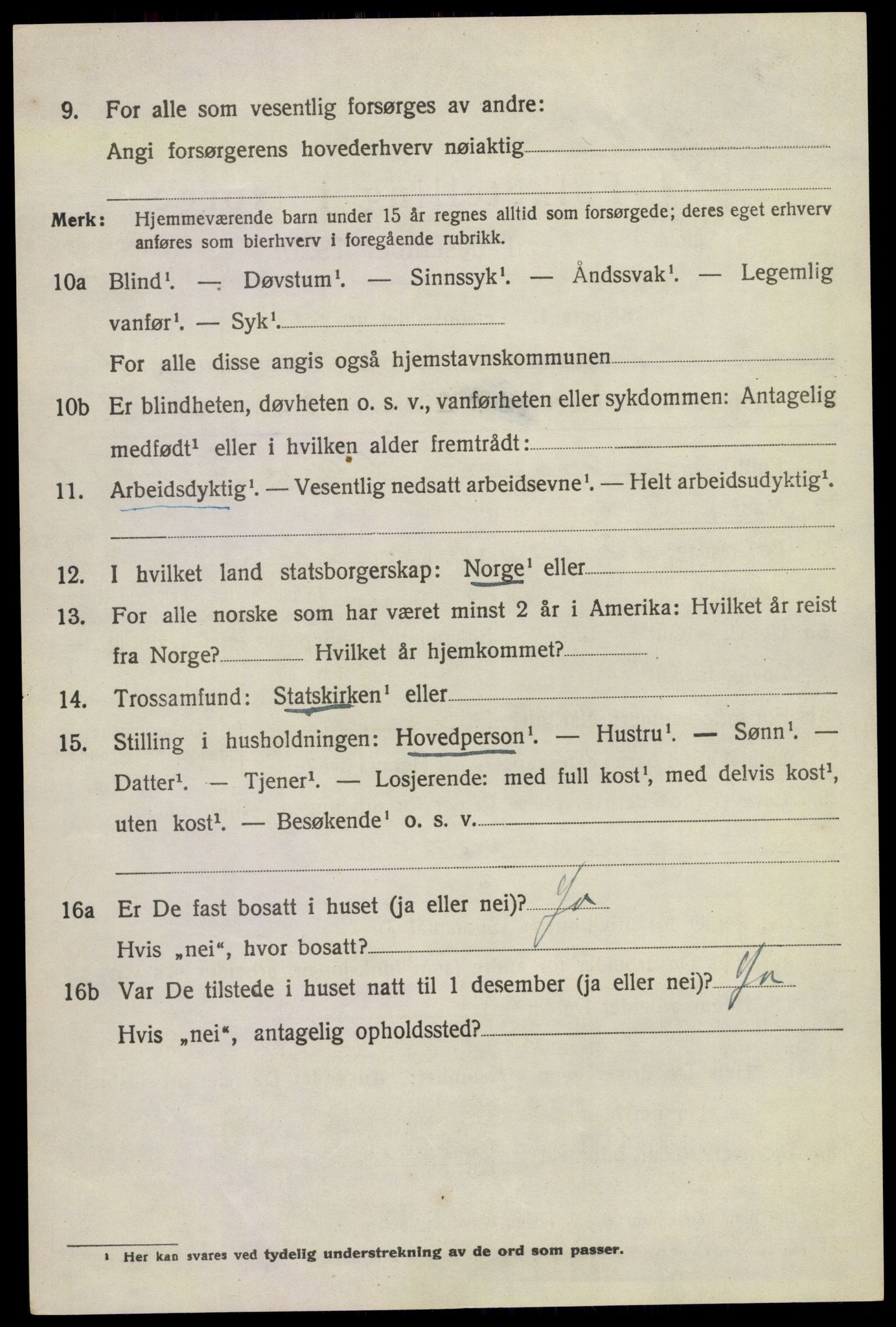 SAKO, 1920 census for Hedrum, 1920, p. 6826