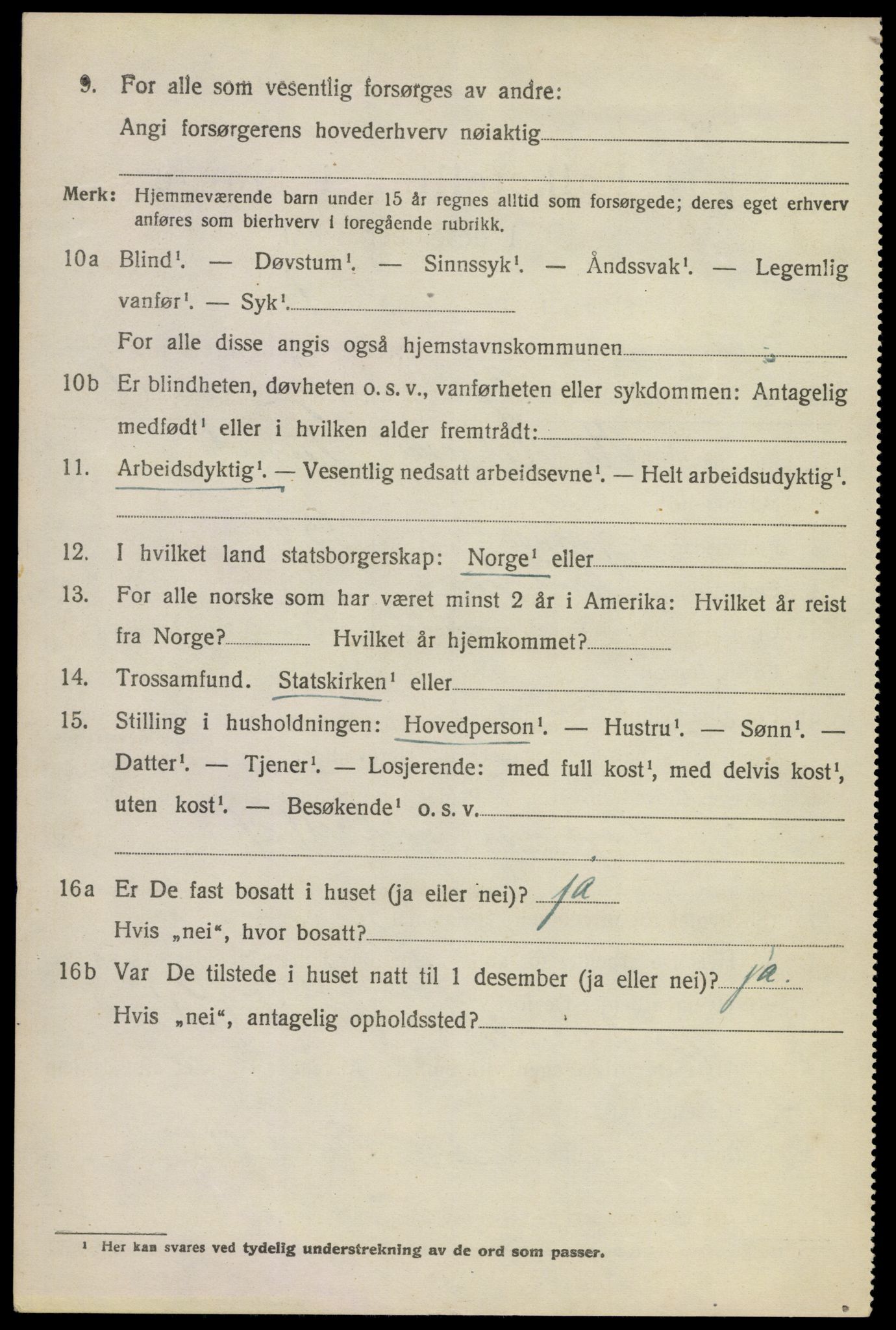 SAKO, 1920 census for Krødsherad, 1920, p. 4938