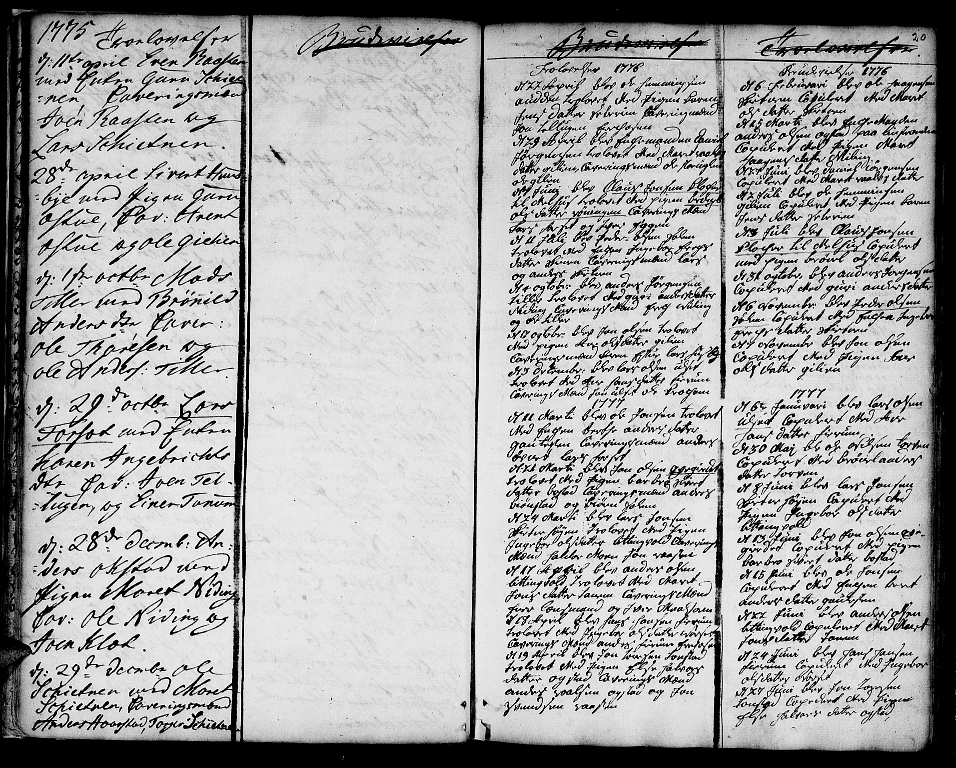 Ministerialprotokoller, klokkerbøker og fødselsregistre - Sør-Trøndelag, AV/SAT-A-1456/618/L0437: Parish register (official) no. 618A02, 1749-1782, p. 20