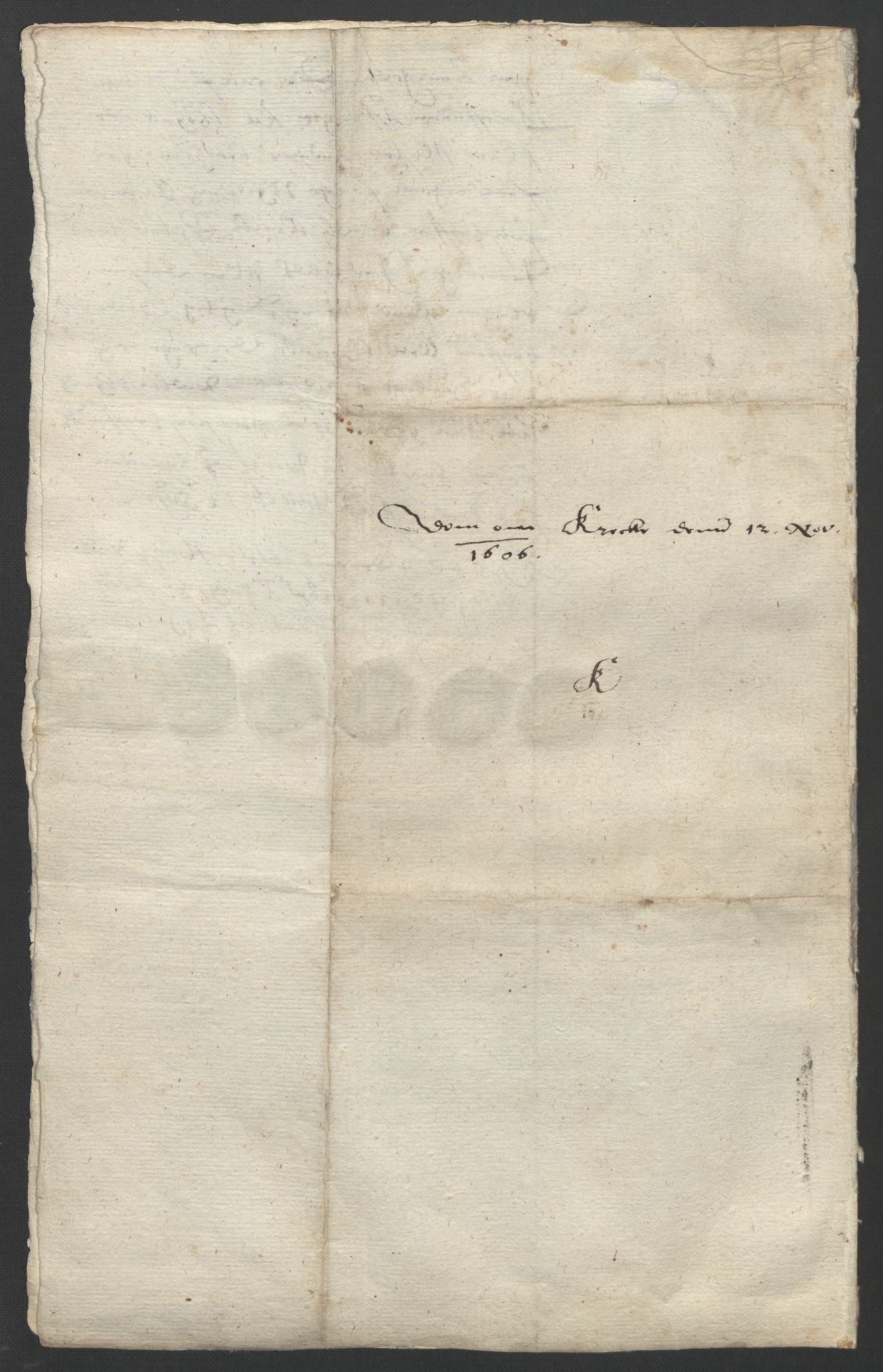 Oslo stiftsdireksjon, SAO/A-11085/G/Gb/L0001: Bispestolens dokumenter, 1584-1612, p. 94