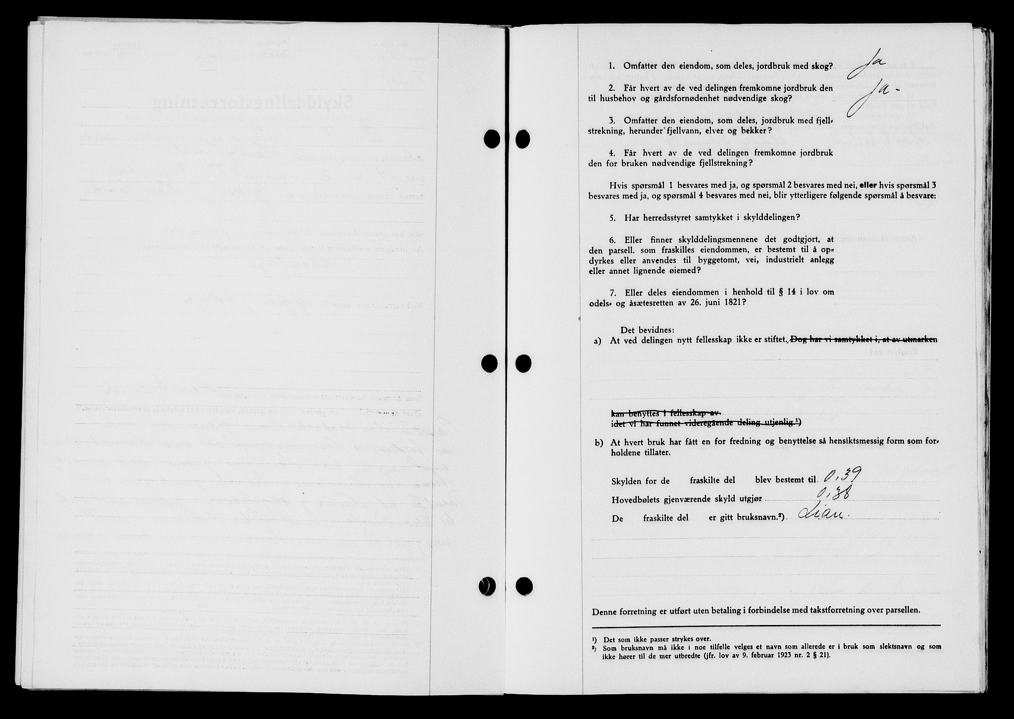 Flekkefjord sorenskriveri, SAK/1221-0001/G/Gb/Gba/L0053: Mortgage book no. A-1, 1936-1937, Diary no: : 185/1937