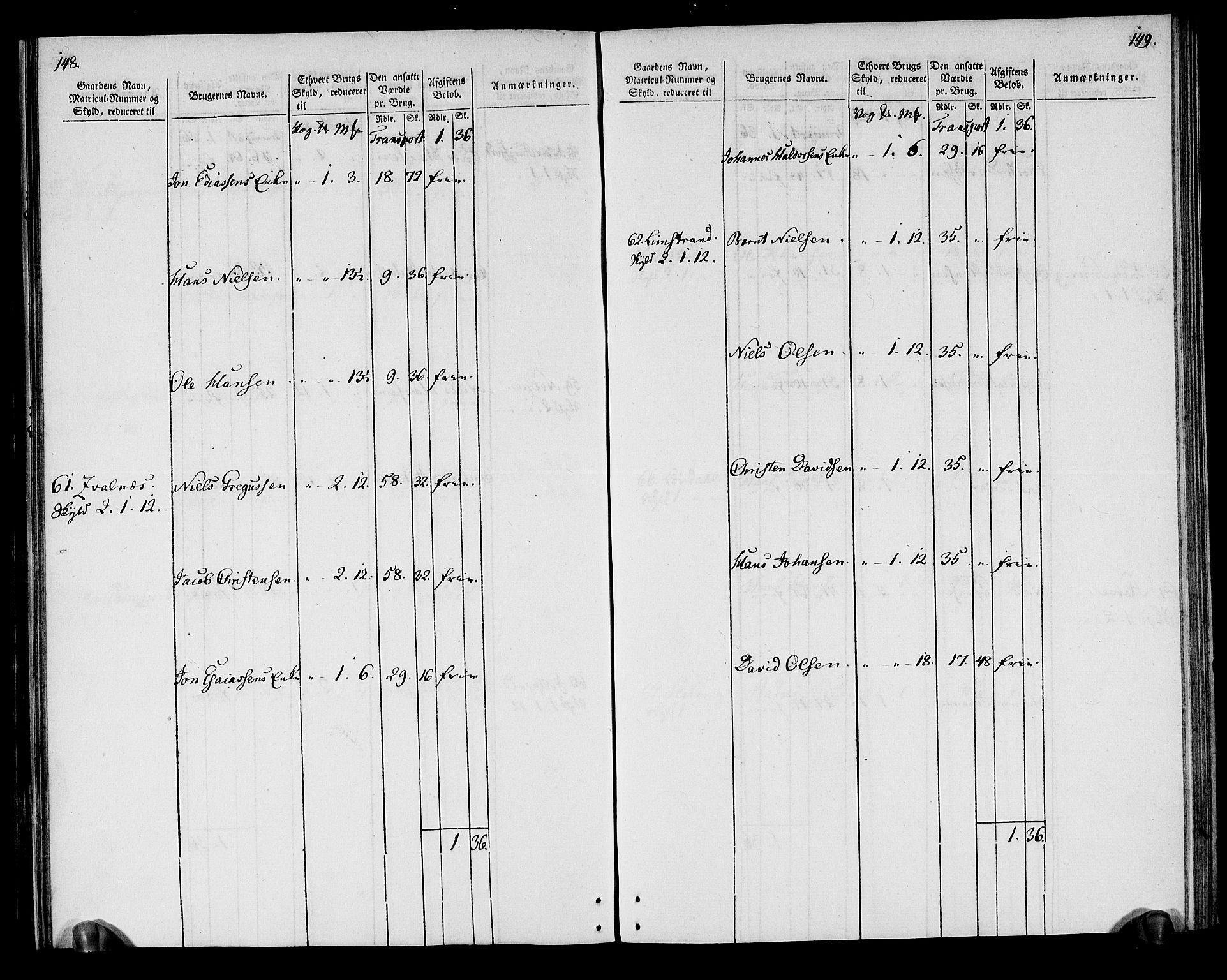 Rentekammeret inntil 1814, Realistisk ordnet avdeling, AV/RA-EA-4070/N/Ne/Nea/L0164: Vesterålen, Andenes og Lofoten fogderi. Oppebørselsregister, 1803, p. 77