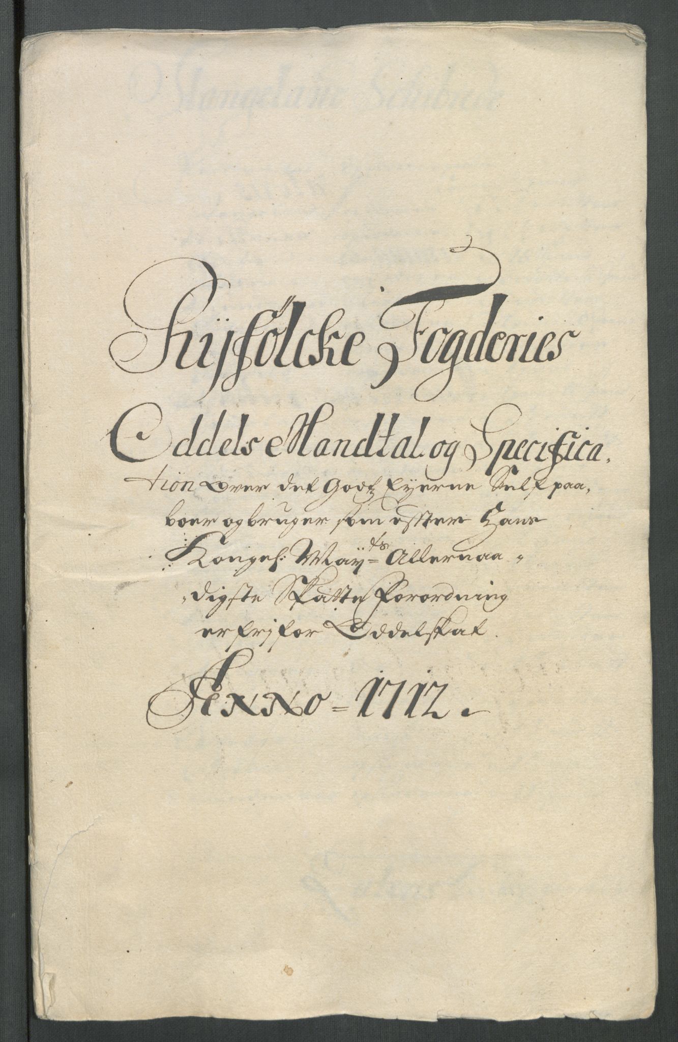 Rentekammeret inntil 1814, Reviderte regnskaper, Fogderegnskap, RA/EA-4092/R47/L2865: Fogderegnskap Ryfylke, 1712, p. 290