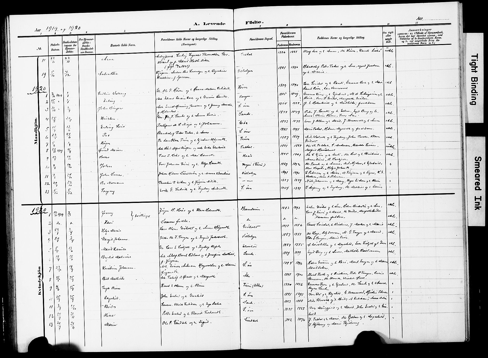 Ministerialprotokoller, klokkerbøker og fødselsregistre - Møre og Romsdal, AV/SAT-A-1454/590/L1017: Parish register (copy) no. 590C02, 1869-1931