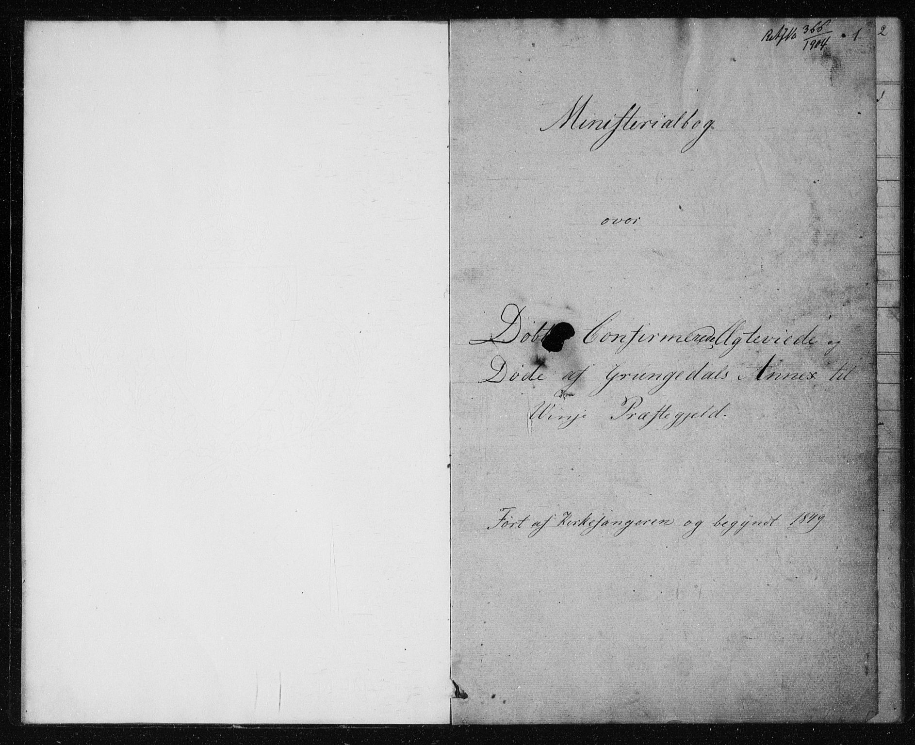 Vinje kirkebøker, AV/SAKO-A-312/G/Gc/L0001: Parish register (copy) no. III 1, 1850-1893, p. 1