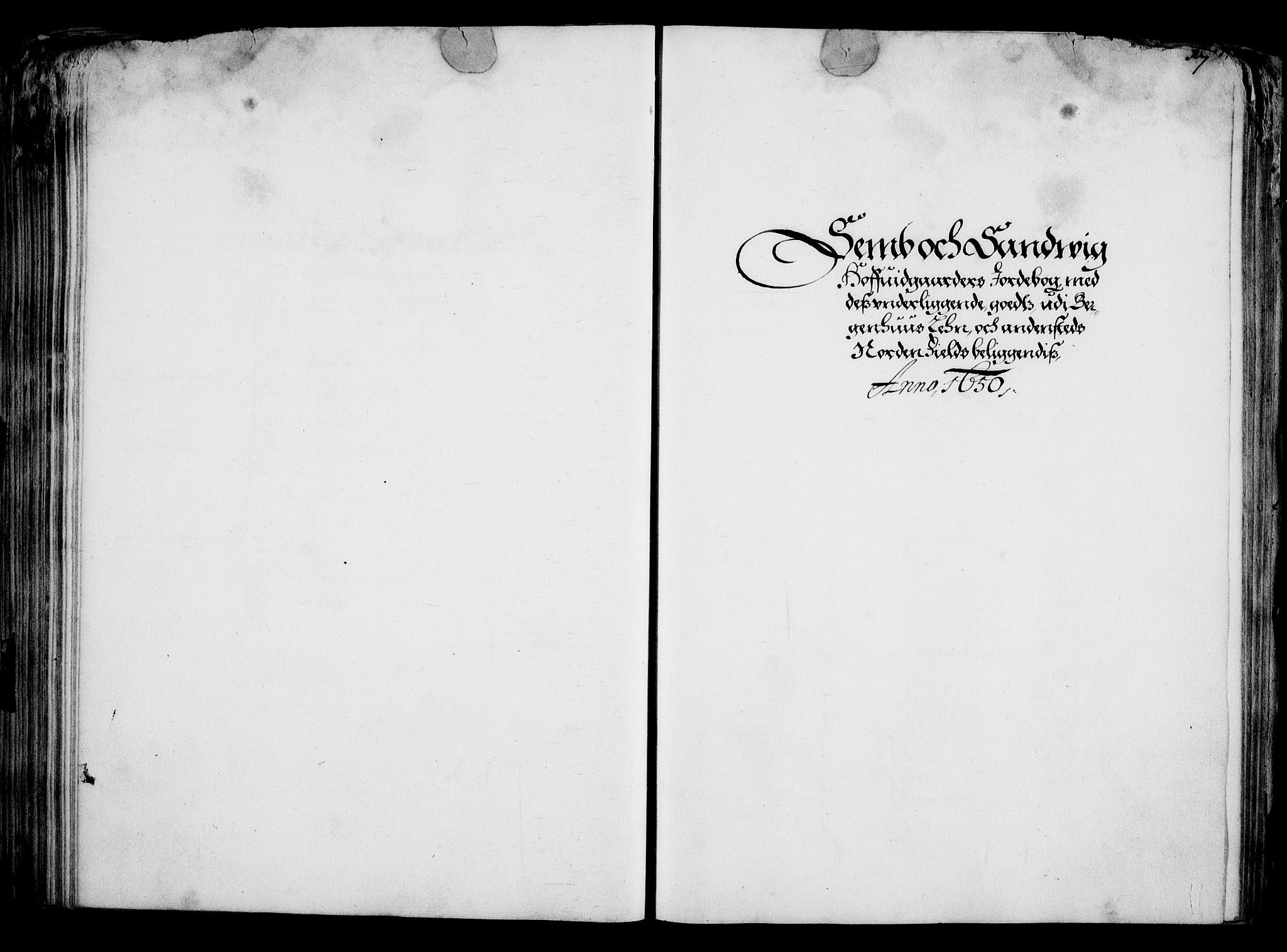 Rentekammeret inntil 1814, Realistisk ordnet avdeling, RA/EA-4070/On/L0001/0001: Statens gods / [Jj 1]: Jordebok over Hannibal Sehesteds gods, 1651, p. 184