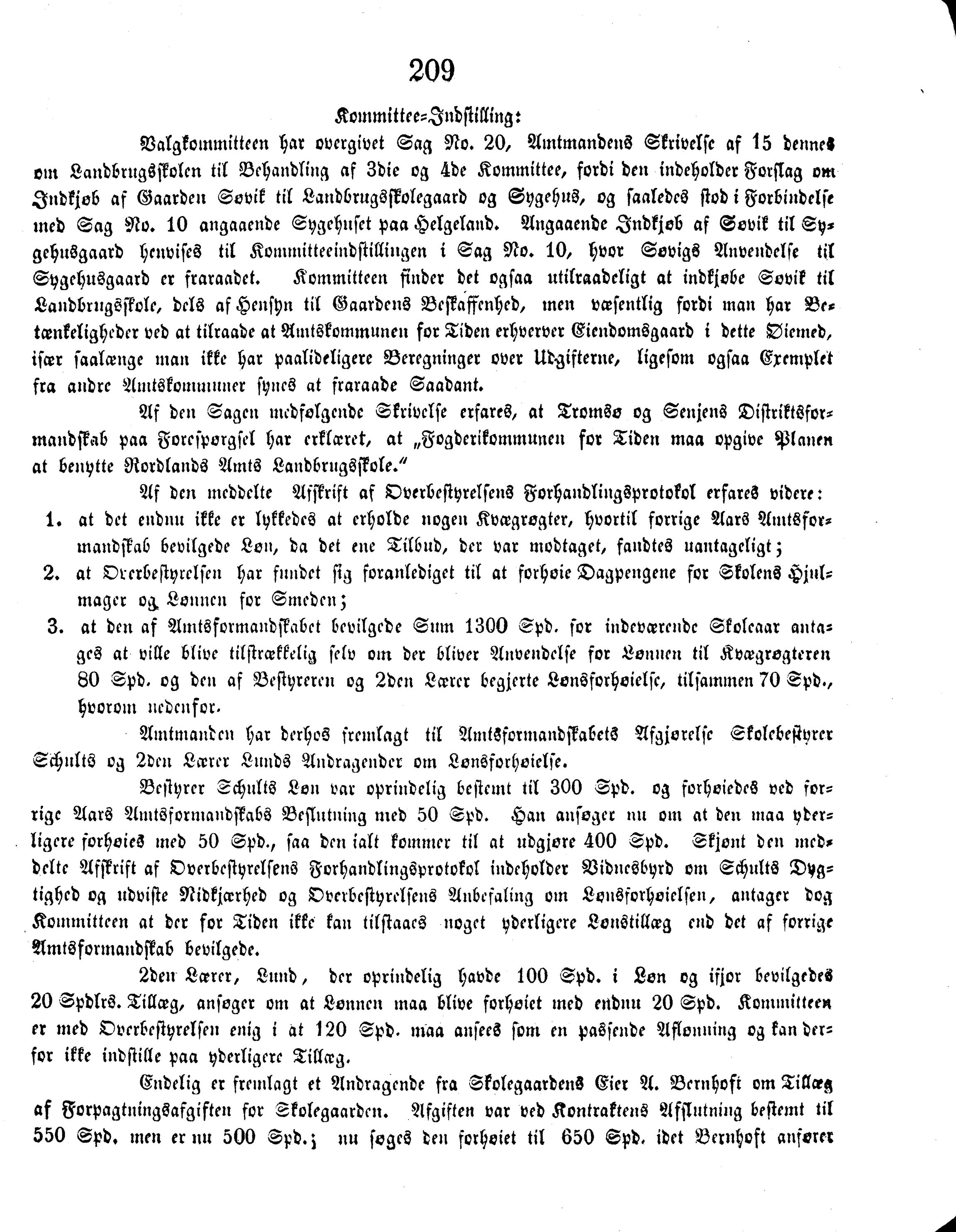 Nordland Fylkeskommune. Fylkestinget, AIN/NFK-17/176/A/Ac/L0004: Fylkestingsforhandlinger 1861-1865, 1861-1865