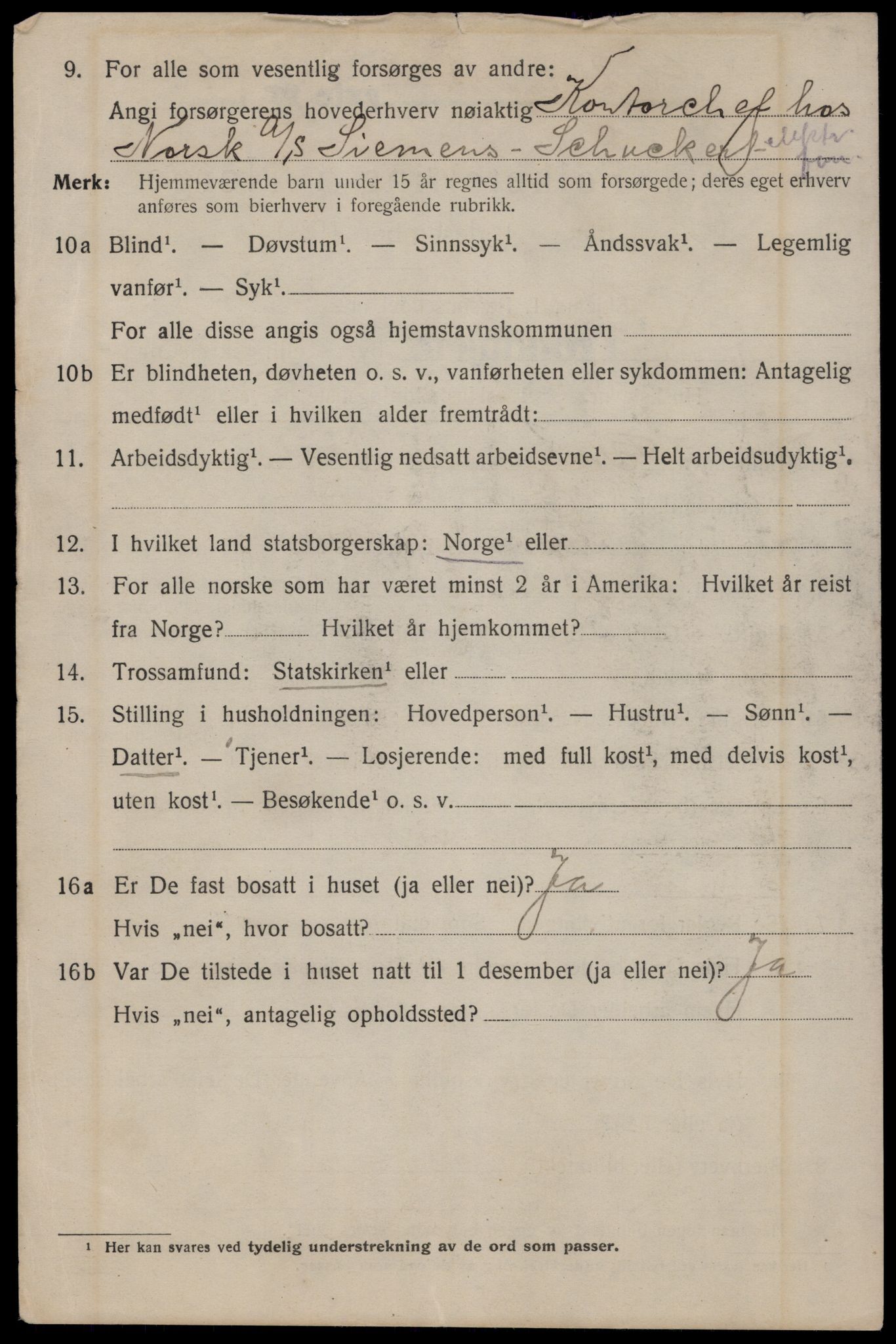 SAT, 1920 census for Trondheim, 1920, p. 79513