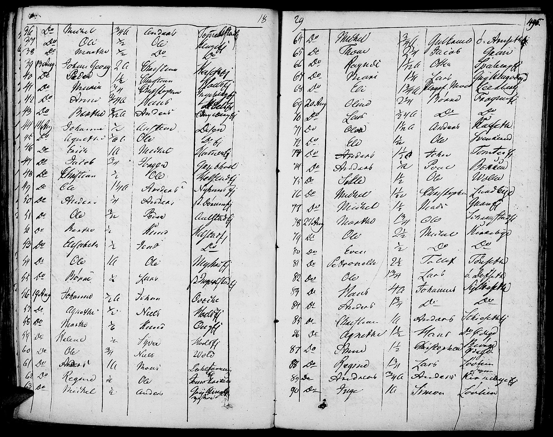 Vang prestekontor, Hedmark, AV/SAH-PREST-008/H/Ha/Haa/L0009: Parish register (official) no. 9, 1826-1841, p. 495