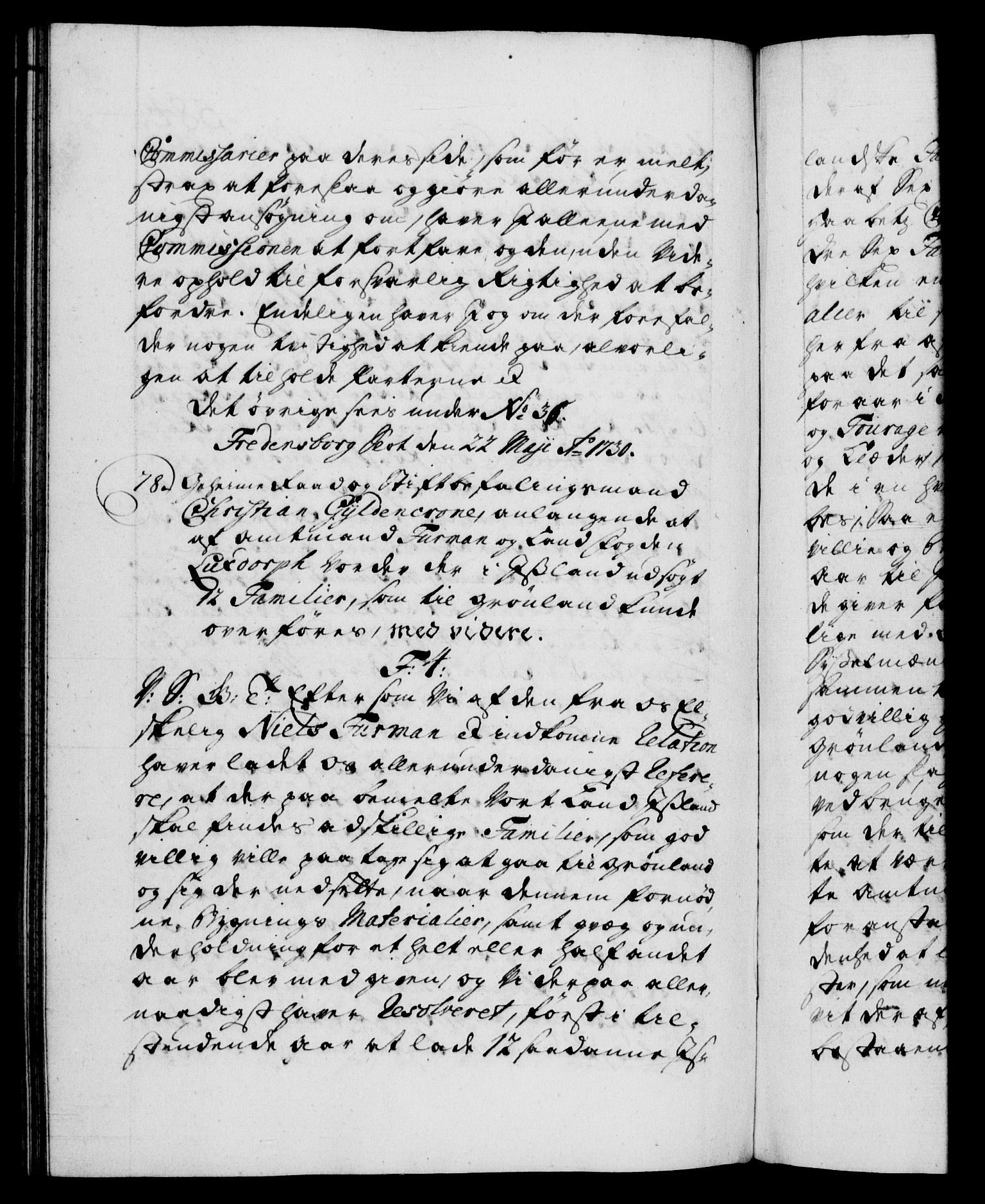 Danske Kanselli 1572-1799, AV/RA-EA-3023/F/Fc/Fca/Fcab/L0024: Norske tegnelser, 1728-1730, p. 584b