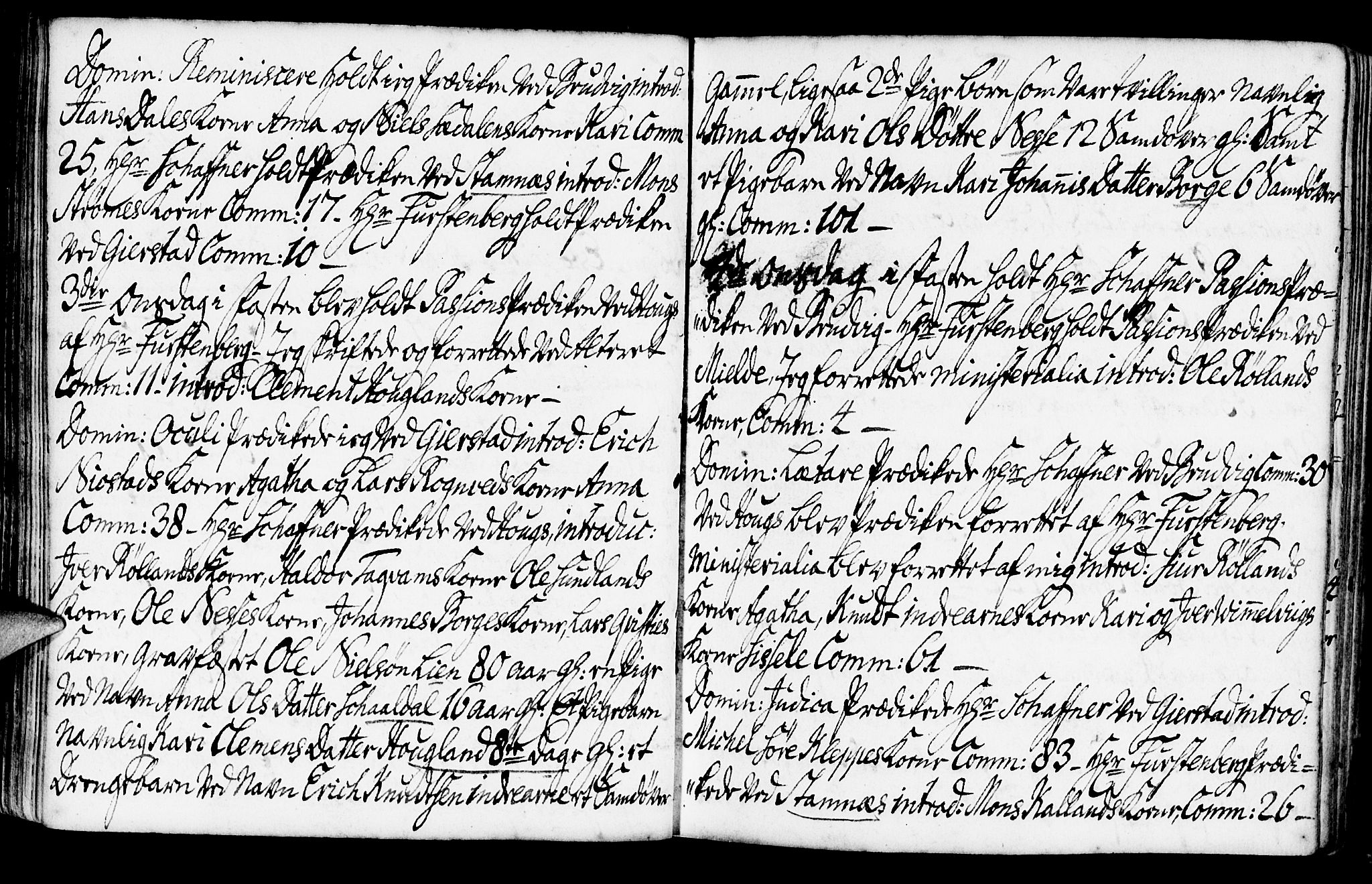 Haus sokneprestembete, SAB/A-75601/H/Haa: Parish register (official) no. A 7, 1748-1766, p. 120