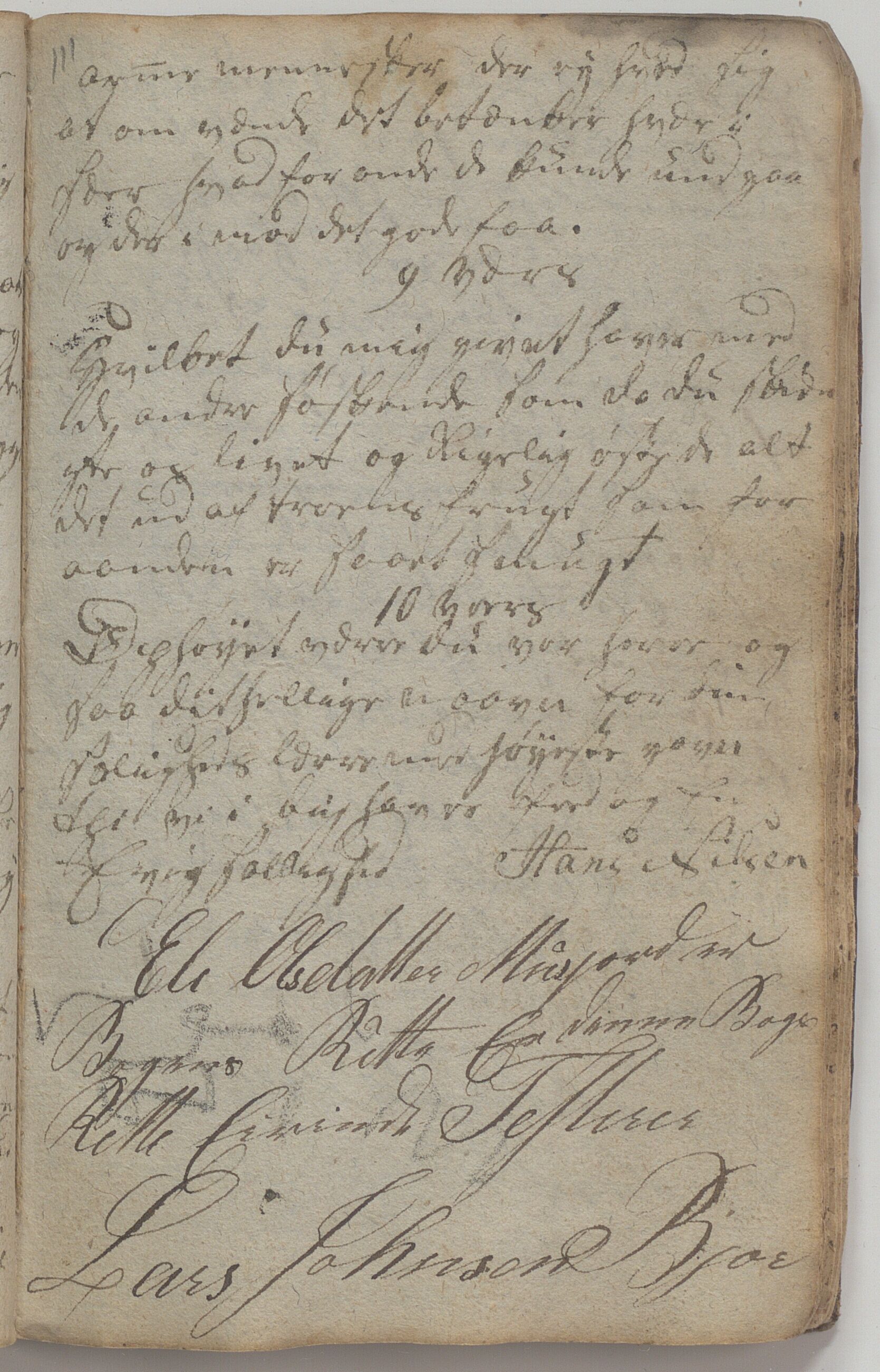 Heggtveitsamlingen, TMF/A-1007/H/L0045/0005: Brev, kopibøker, biografiske opptegnelser etc. / "Bøasæter", 1800-1820, p. 111