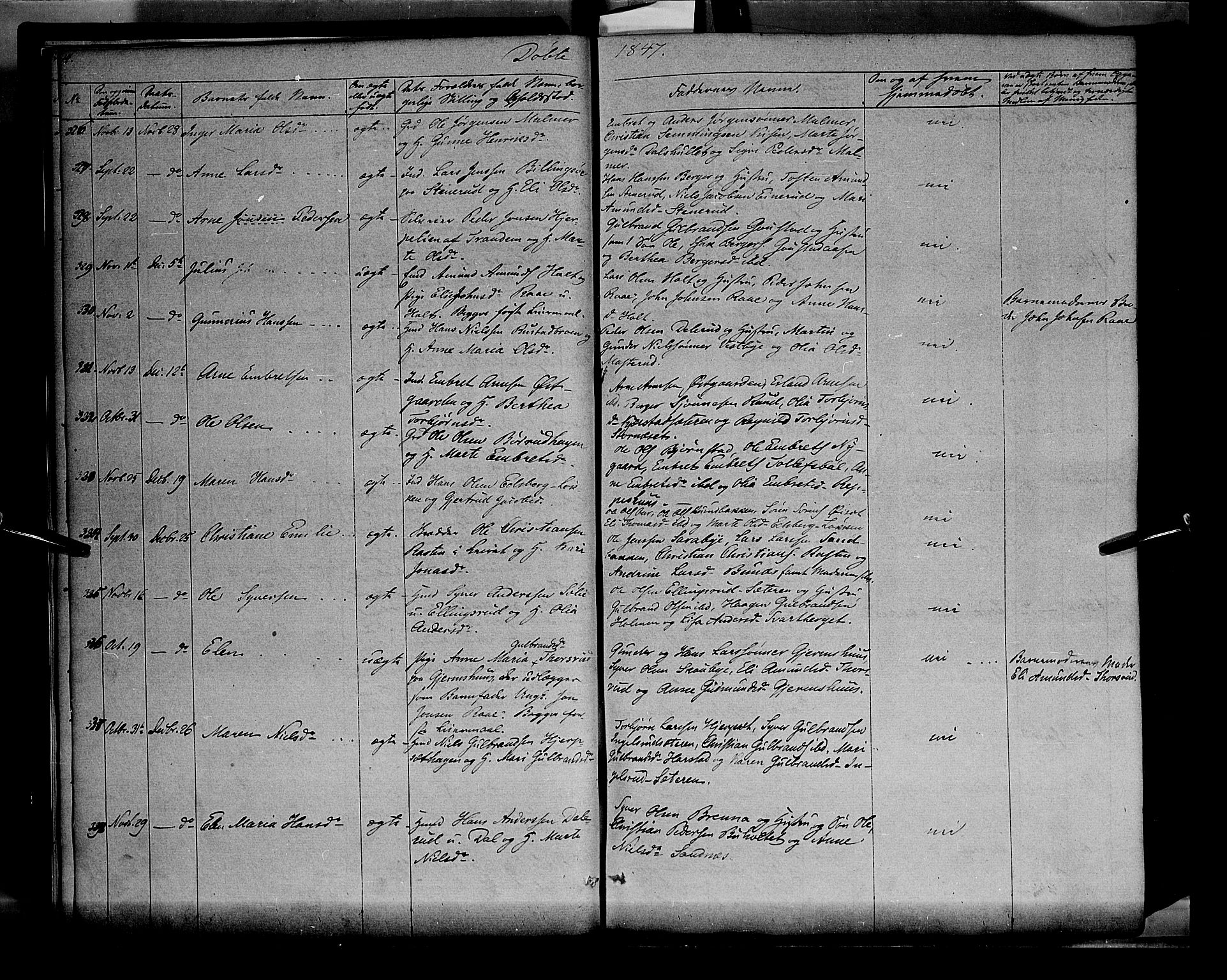 Vinger prestekontor, SAH/PREST-024/H/Ha/Haa/L0009: Parish register (official) no. 9, 1847-1855, p. 14