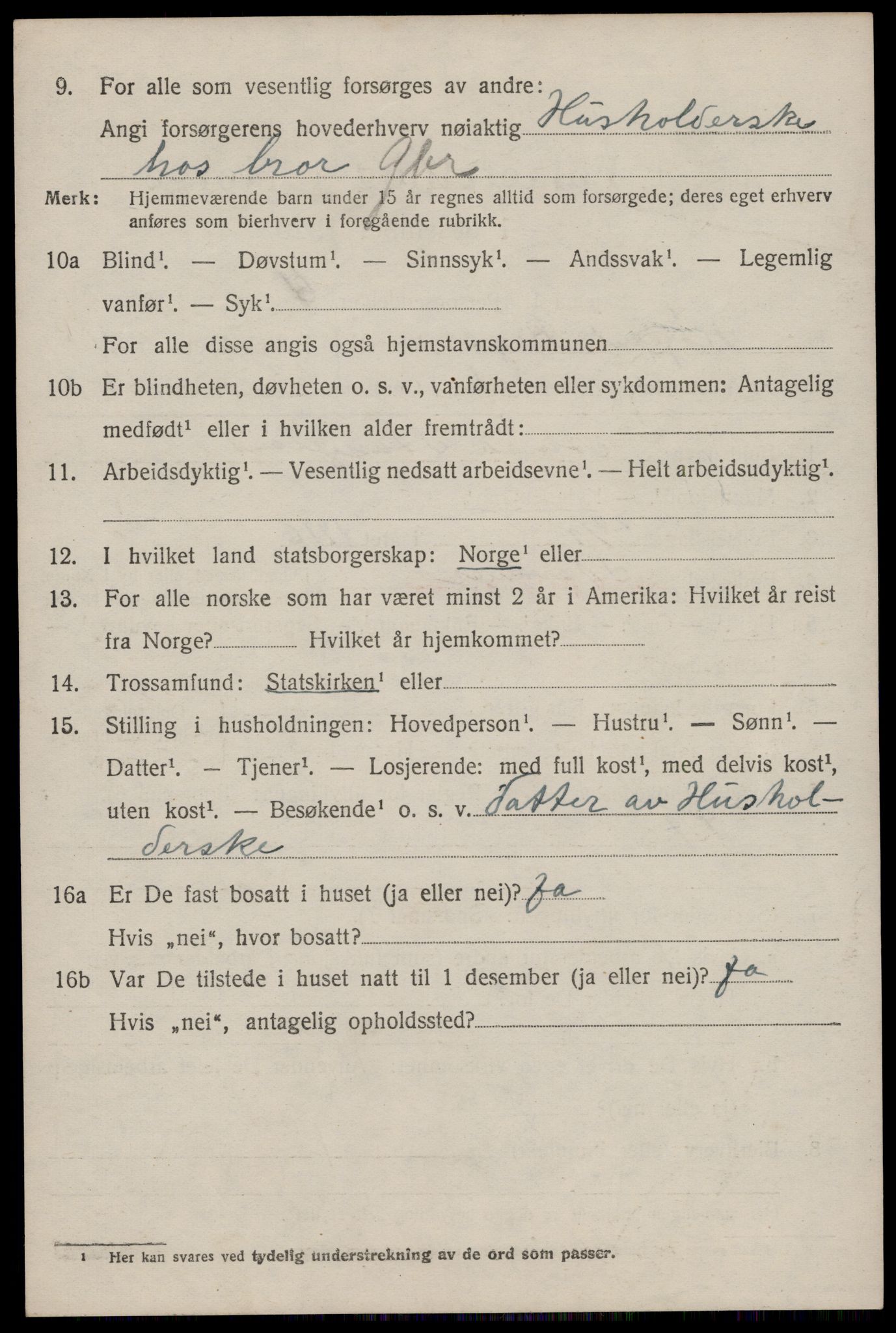 SAST, 1920 census for Høyland, 1920, p. 8673