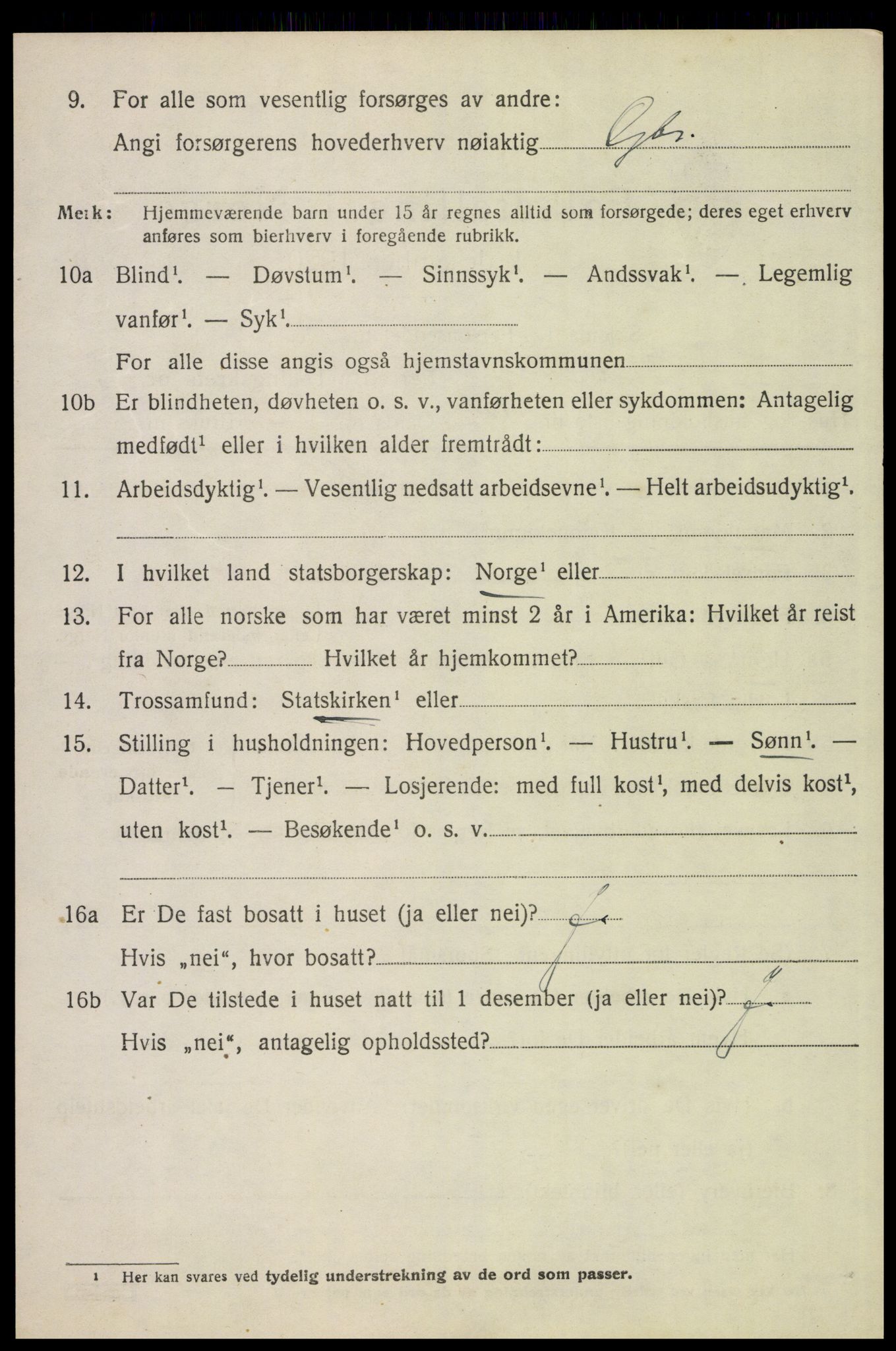 SAH, 1920 census for Eidskog, 1920, p. 9270