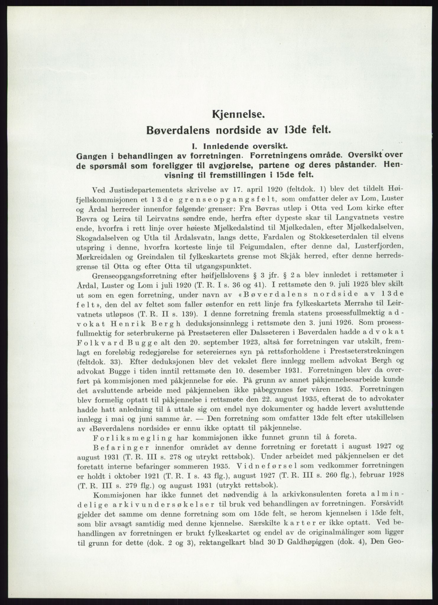 Høyfjellskommisjonen, RA/S-1546/X/Xa/L0001: Nr. 1-33, 1909-1953, p. 6275