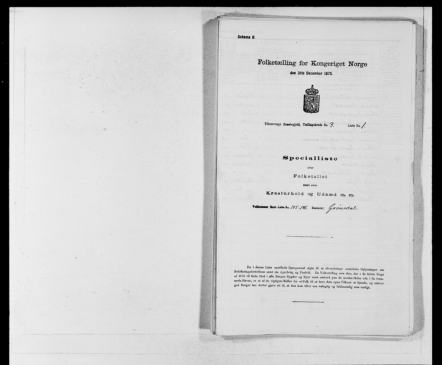 SAB, 1875 census for 1230P Ullensvang, 1875, p. 189