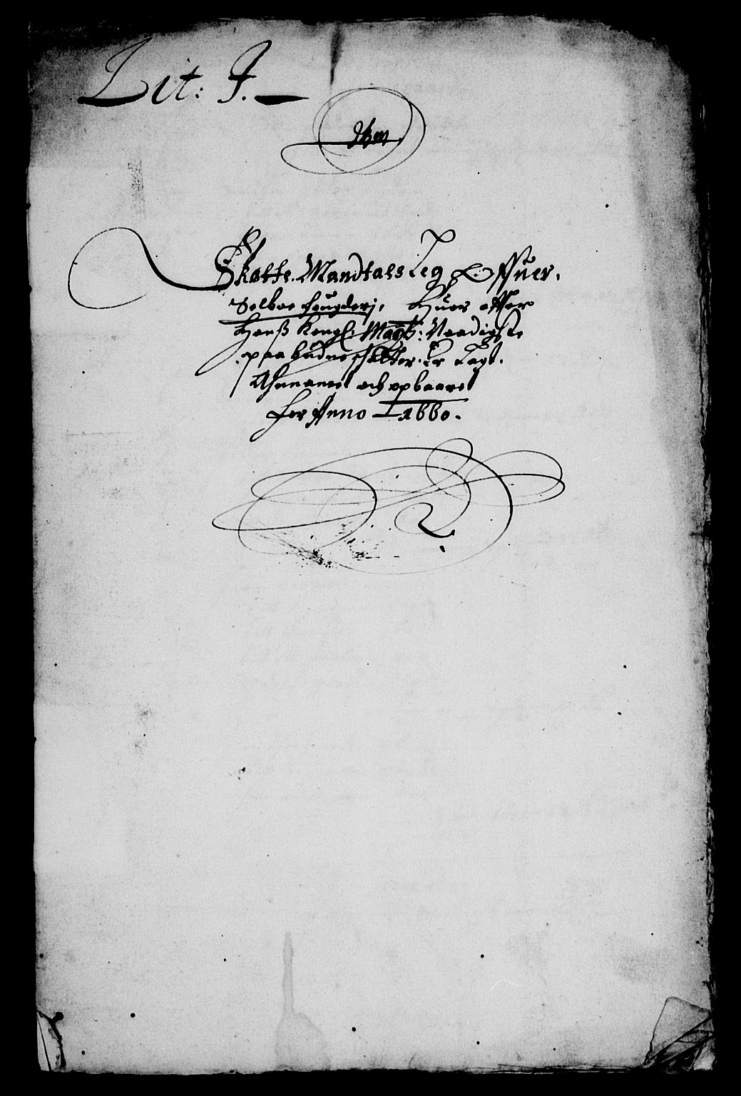 Rentekammeret inntil 1814, Reviderte regnskaper, Lensregnskaper, AV/RA-EA-5023/R/Rb/Rbw/L0143: Trondheim len, 1660-1661