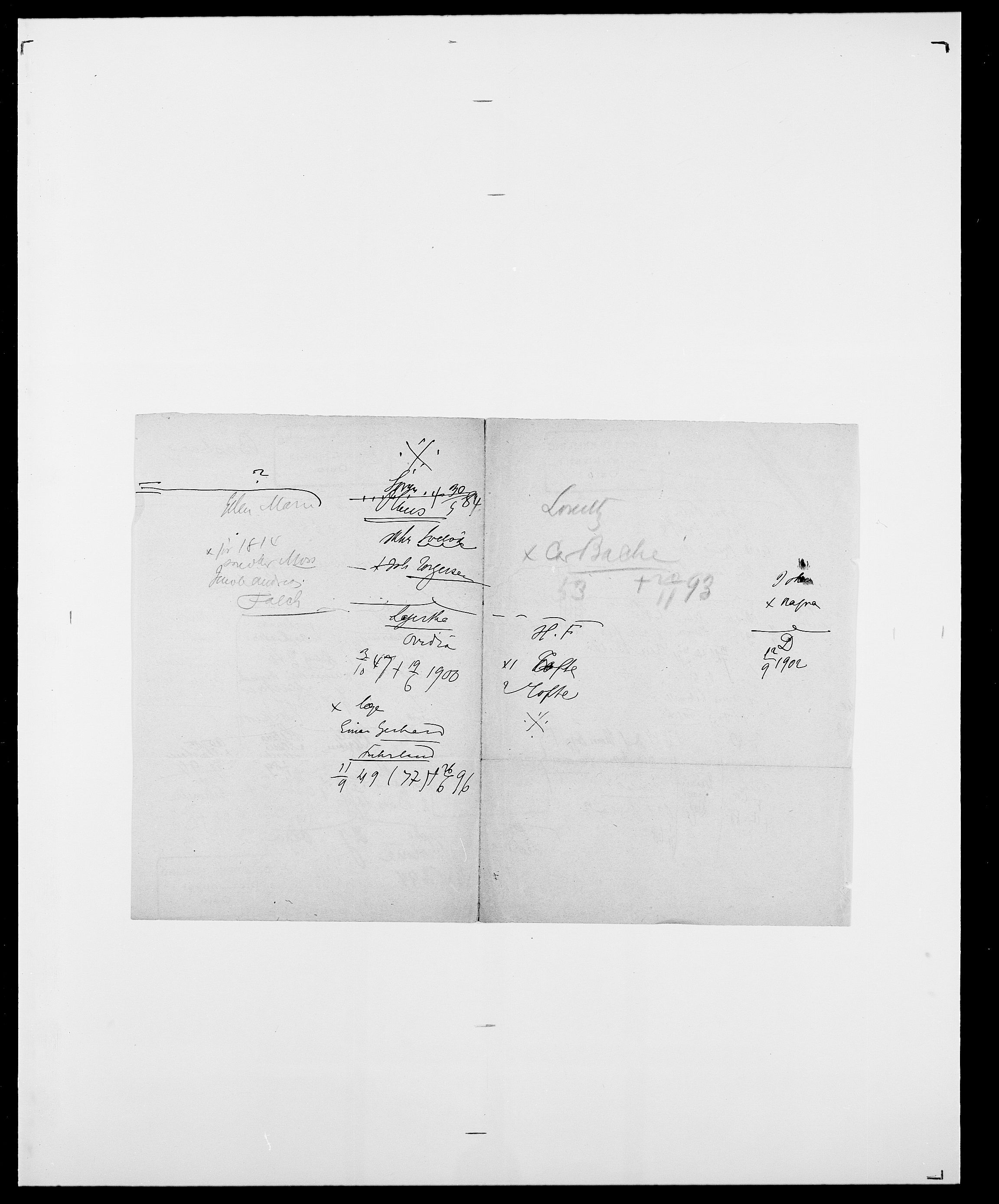 Delgobe, Charles Antoine - samling, AV/SAO-PAO-0038/D/Da/L0003: Barca - Bergen, p. 412