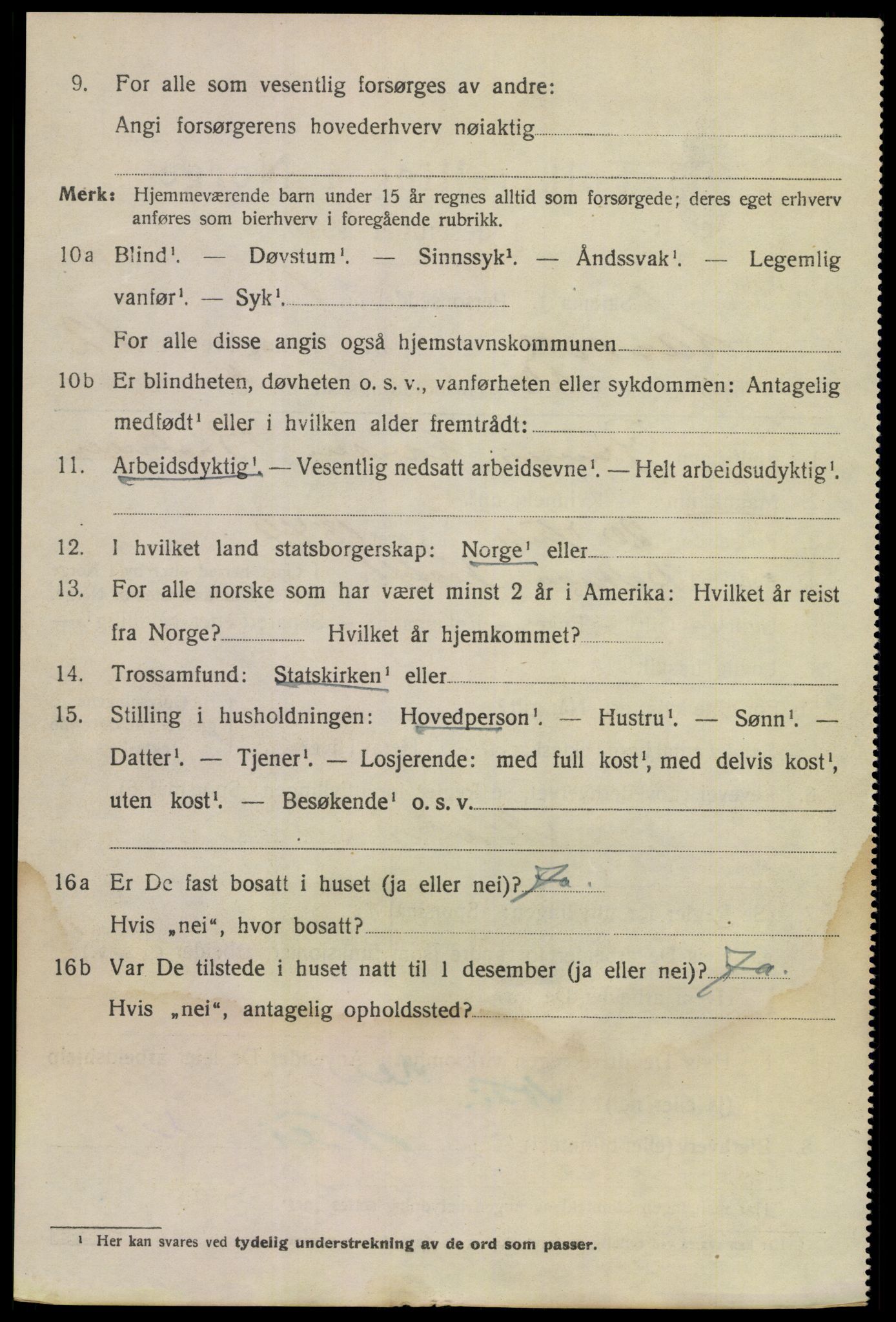 SAKO, 1920 census for Larvik, 1920, p. 31023