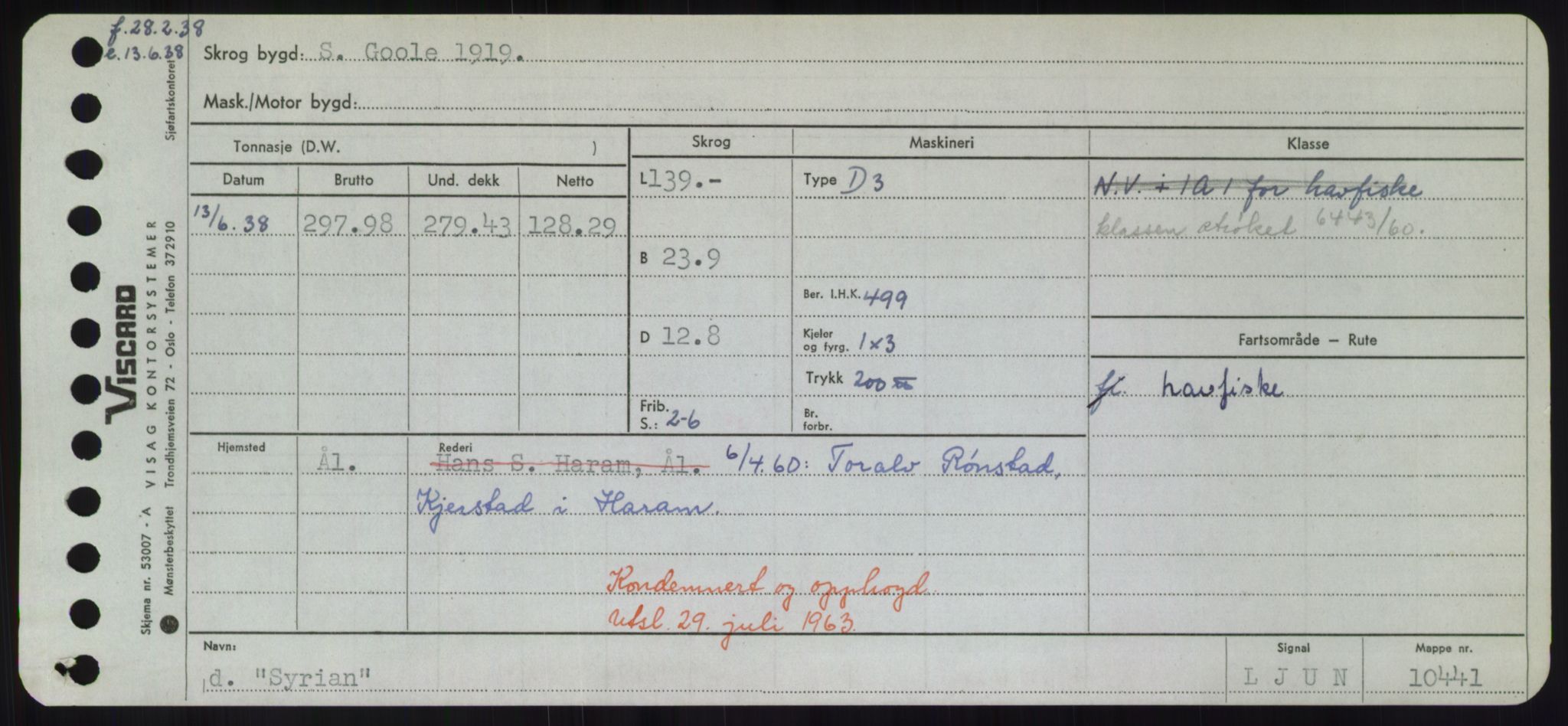 Sjøfartsdirektoratet med forløpere, Skipsmålingen, RA/S-1627/H/Hd/L0037: Fartøy, Su-Så, p. 475